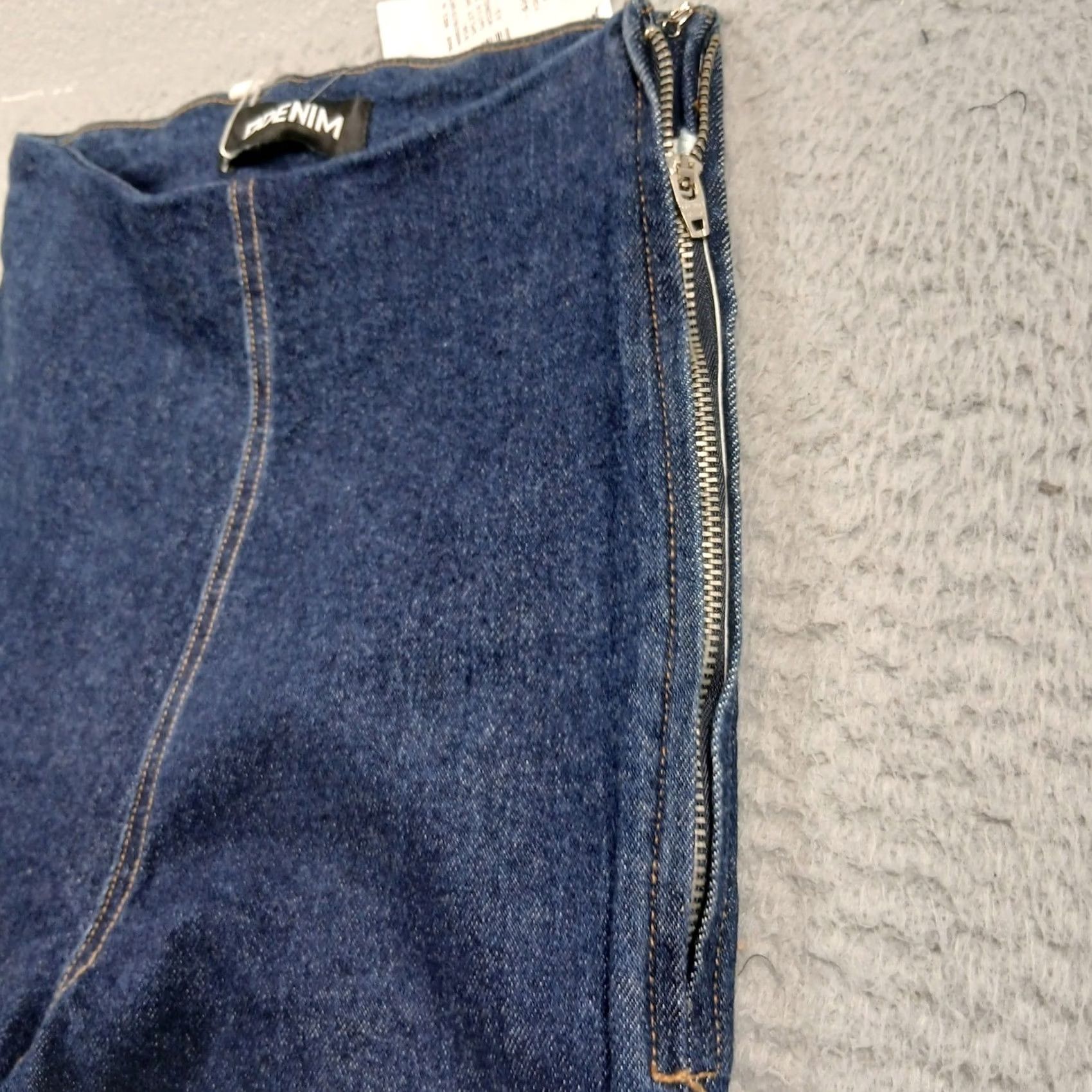 EB Denim VINTAGE EB Denim USA Made Midnight Split Hem Jeggings Women XS Blue NWT Size 26" / US 2 / IT 38 - 5 Thumbnail
