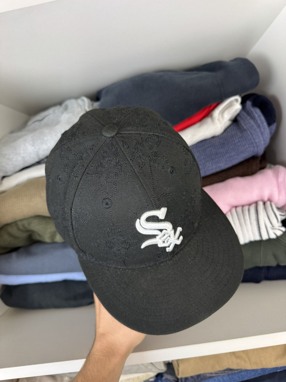 New Era New Era 59FIFTY Chicago White Sox MLB Fitted Cap 7 1/2 59.6 Size ONE SIZE - 4 Thumbnail