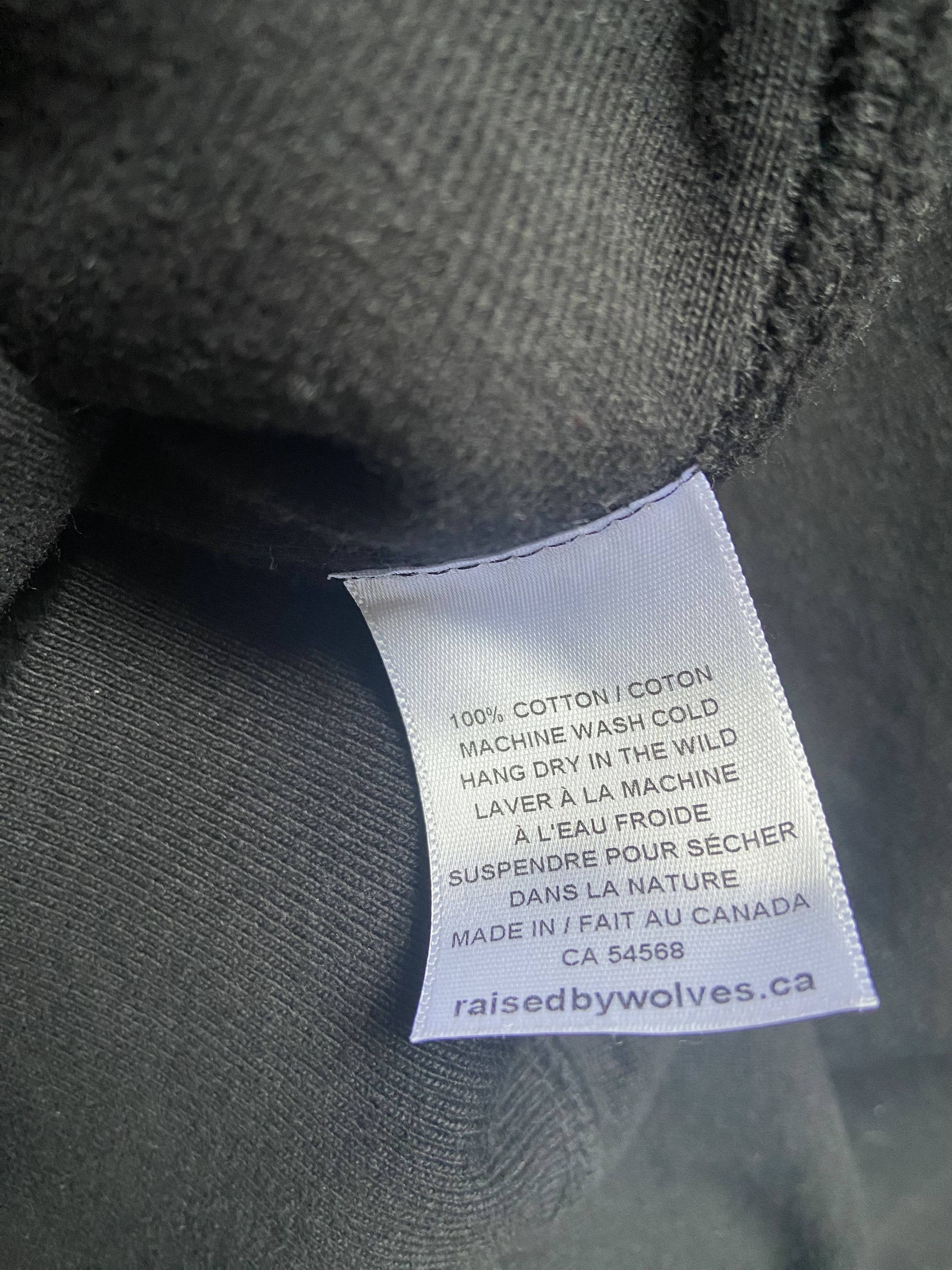 Raised By Wolves Raised By Wolves - RBW Embroidered Hoodie (Black) L Size US L / EU 52-54 / 3 - 4 Thumbnail