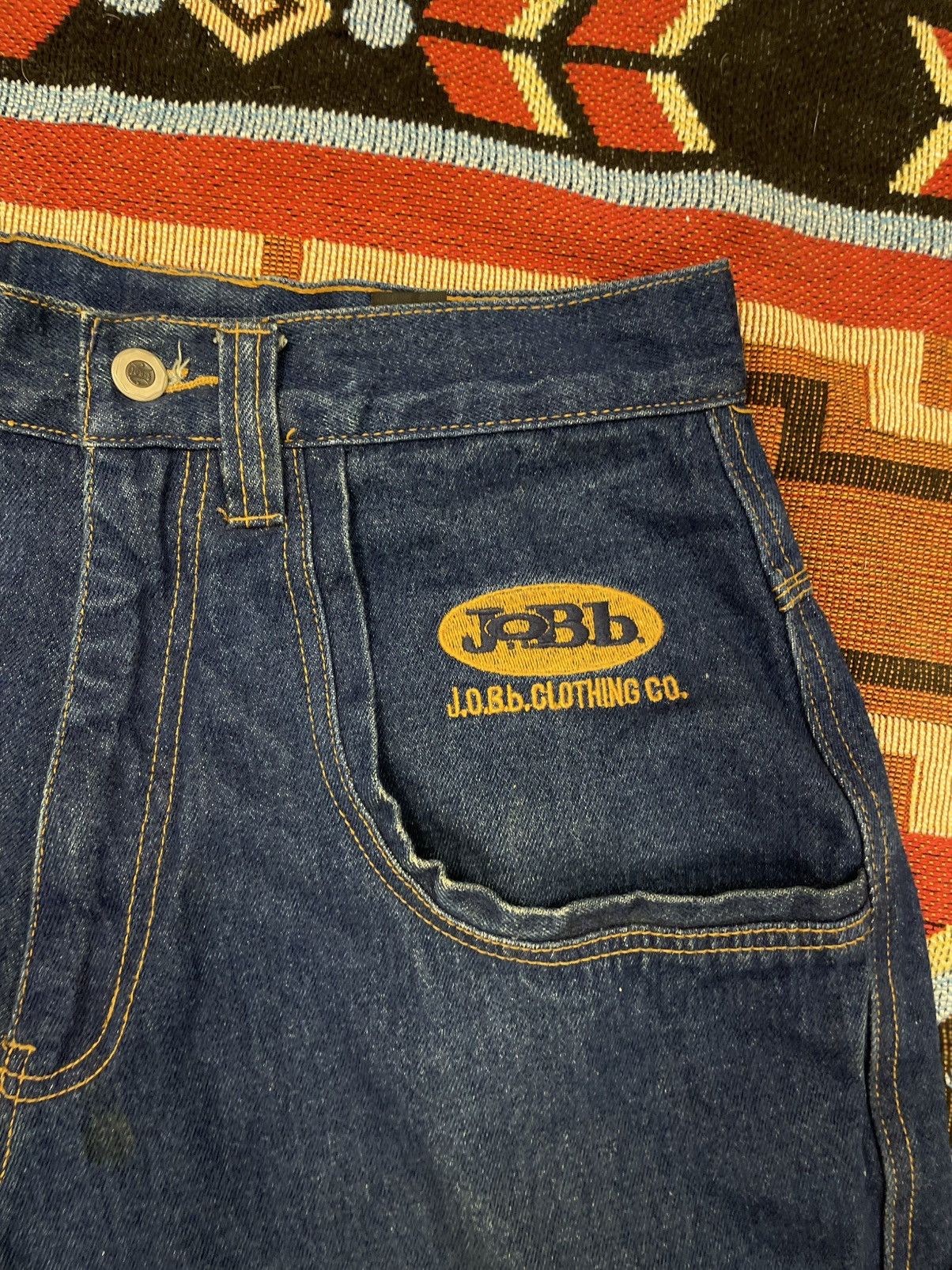 Fubu × Vintage JOBb Vintage Carpenter Pants Y2K Style Size US 31 - 3 Thumbnail