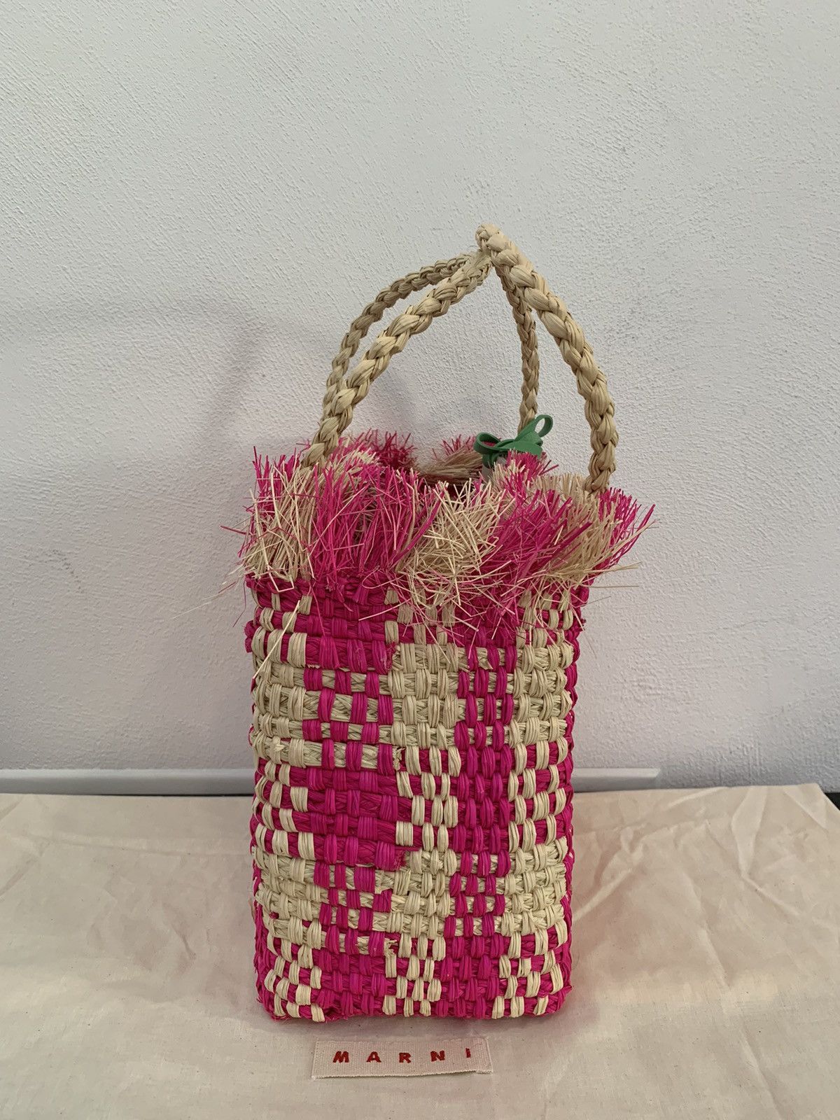 Marni IRACA PALM MED BAG Size ONE SIZE - 5 Thumbnail