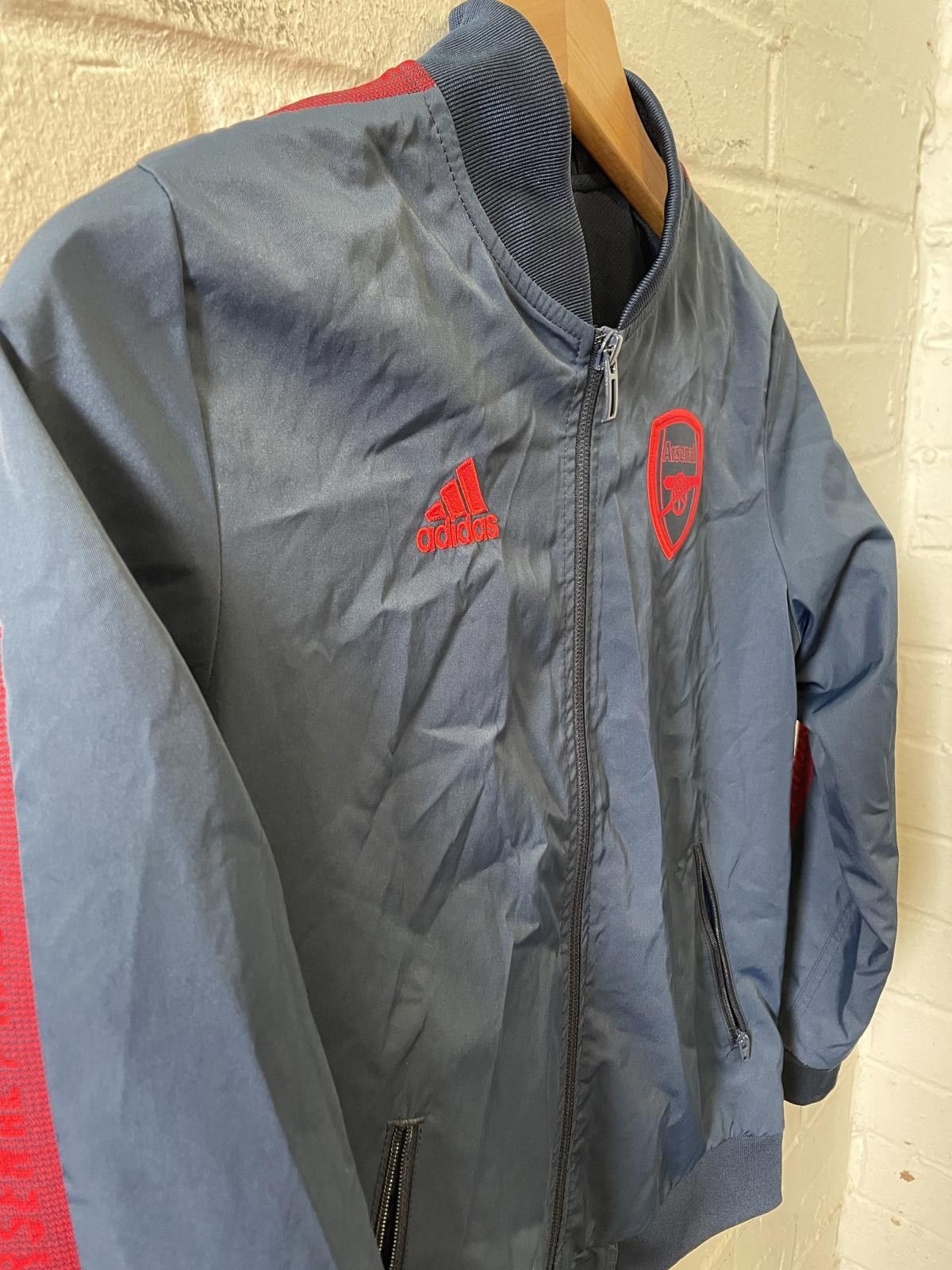 Adidas Adidas Arsenal Men's Windbreaker Jacket Size US M / EU 48-50 / 2 - 3 Thumbnail