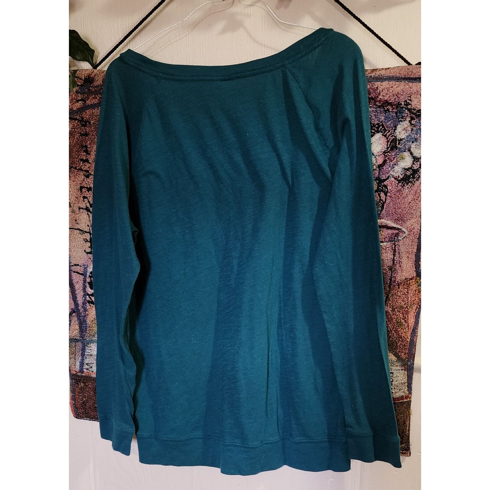 Victoria's Secret Victoria Secret teal green long sleeved top size L/G Size L / US 10 / IT 46 - 2 Thumbnail