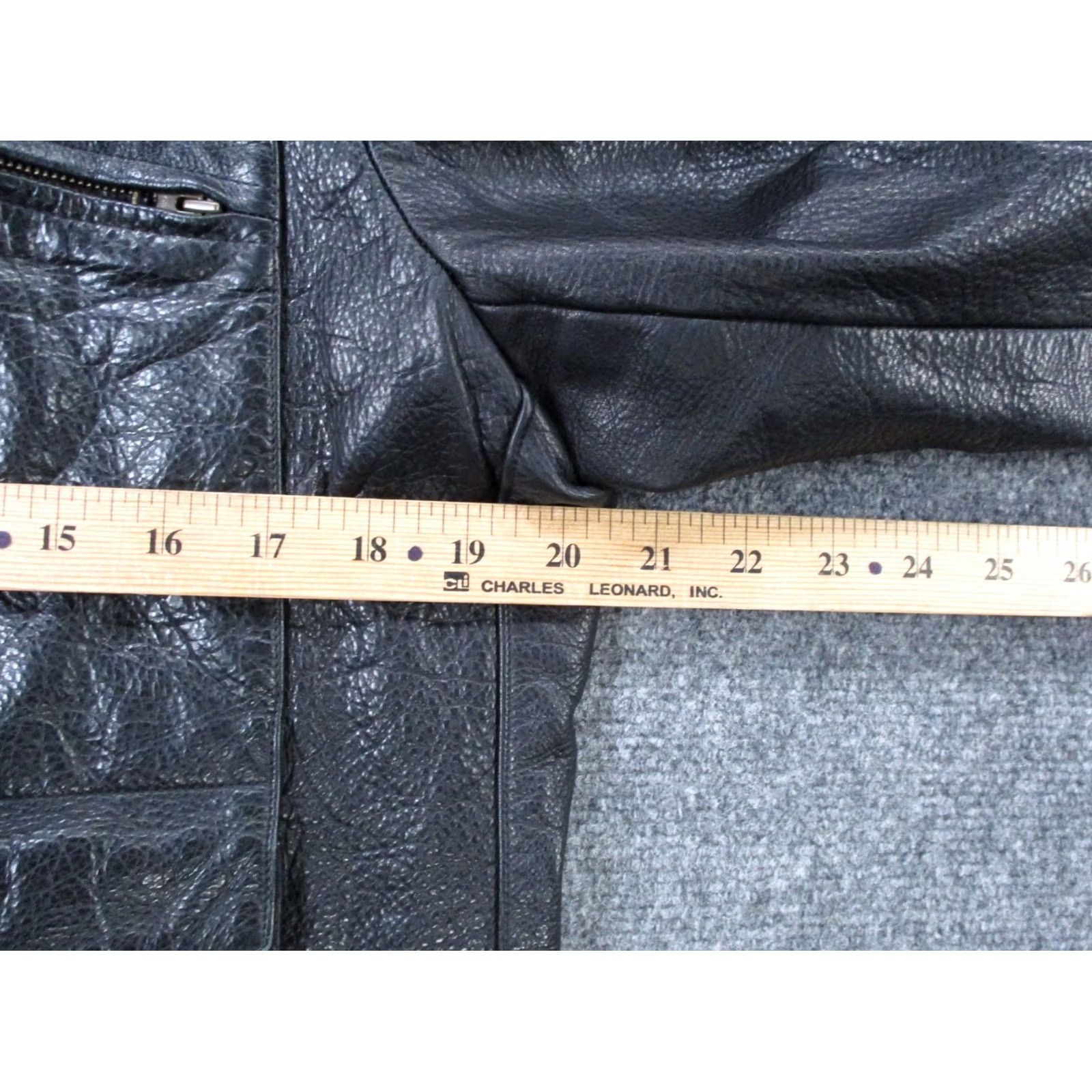 Billy Reid Billy Reid Jacket Mens XL Black Leather Biker Coat USA Made Size US XL / EU 56 / 4 - 5 Thumbnail