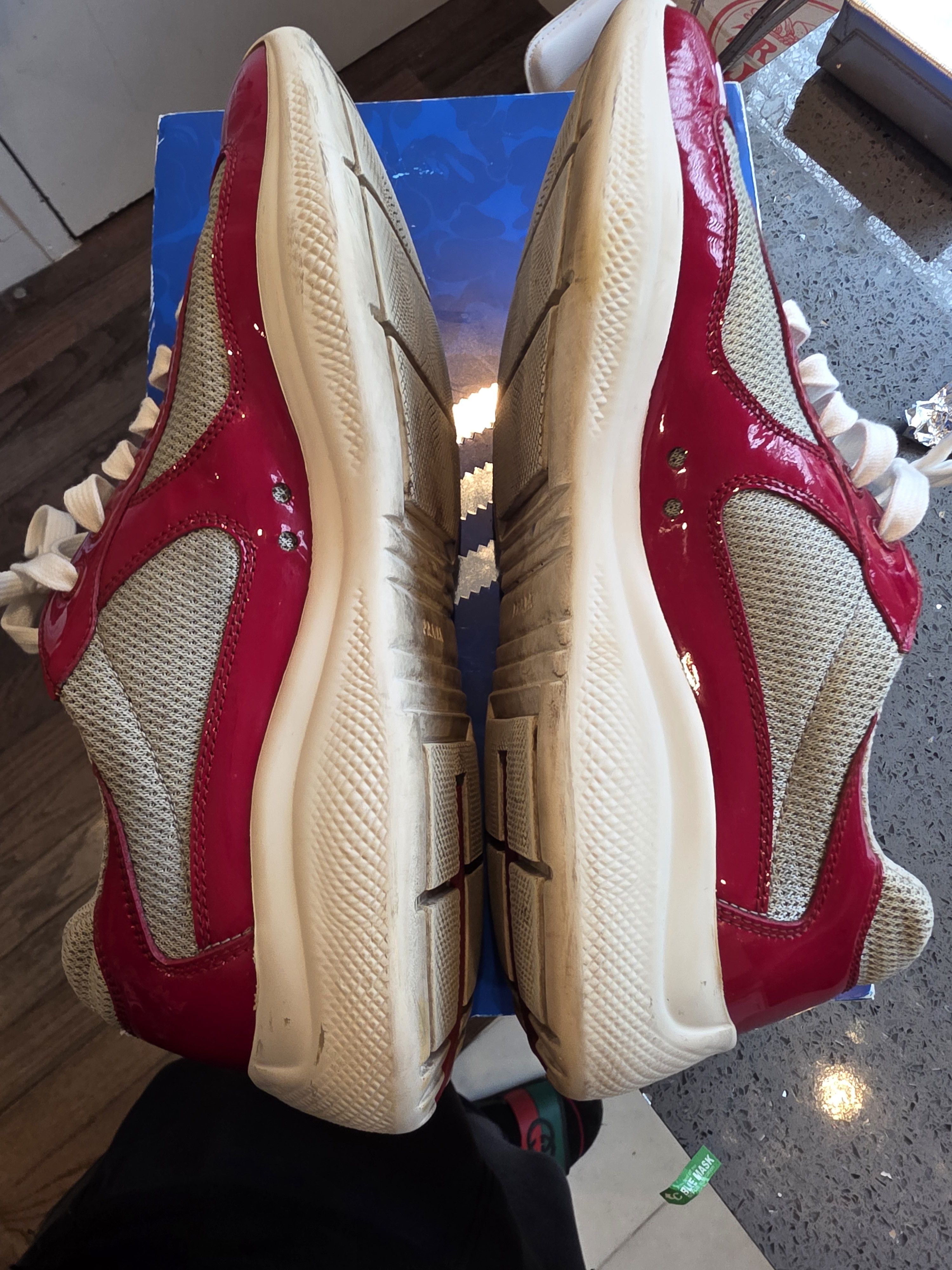 Prada Red Prada America's Cup Sneakers Size US 9 / EU 42 - 18 Thumbnail
