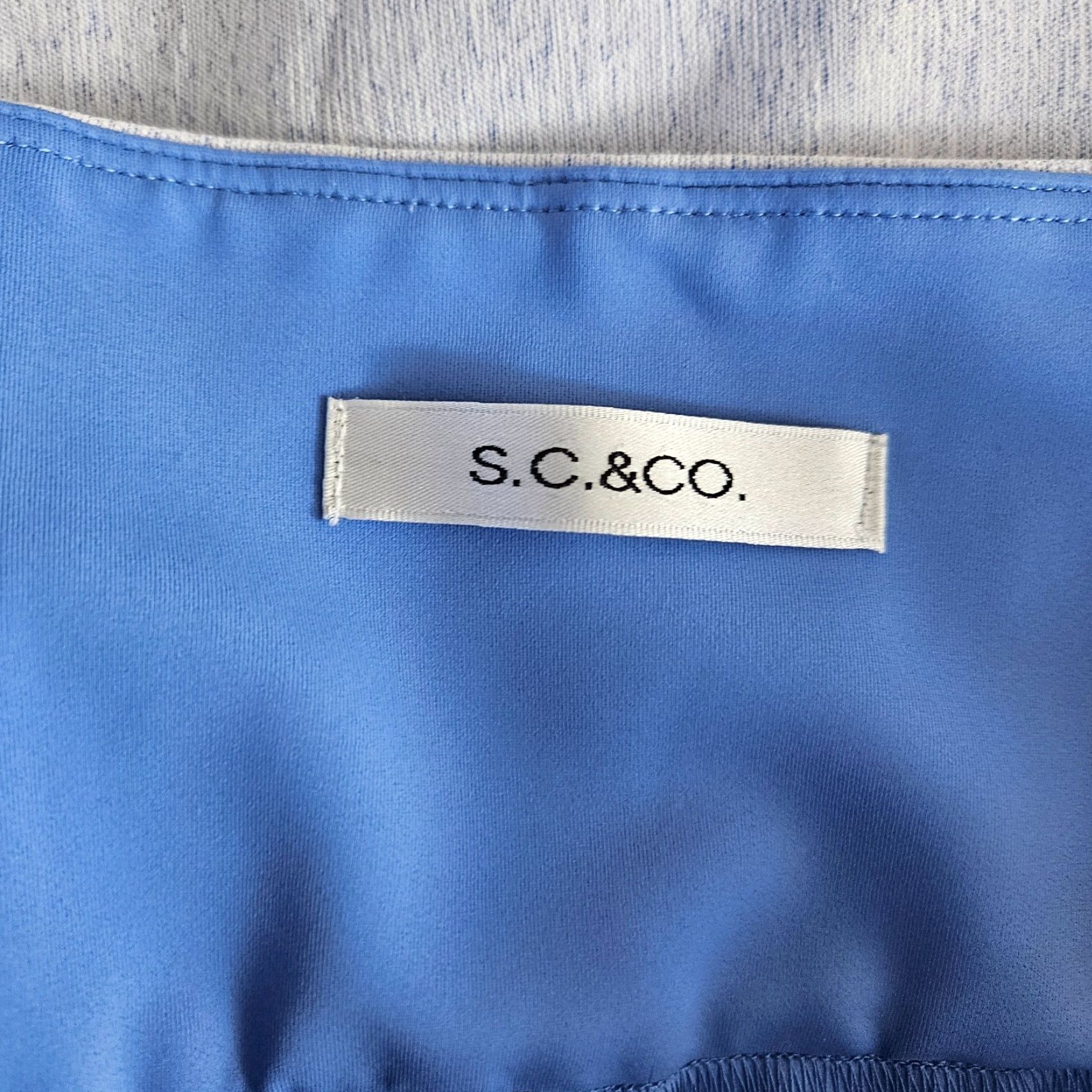 Vintage SC& Co Womens Skort XL Blue Pockets Pull On Athletic Activewear Short Skirt Womens Girls Mens Size ONE SIZE - 5 Thumbnail