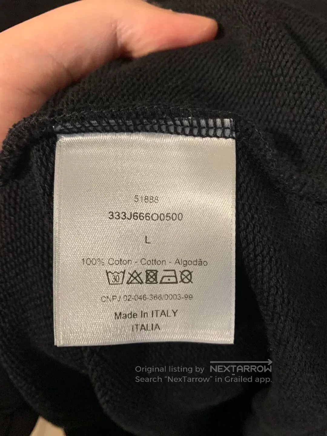 Dior dior black honeybee sweatshirt size L. Size US L / EU 52-54 / 3 - 3 Thumbnail
