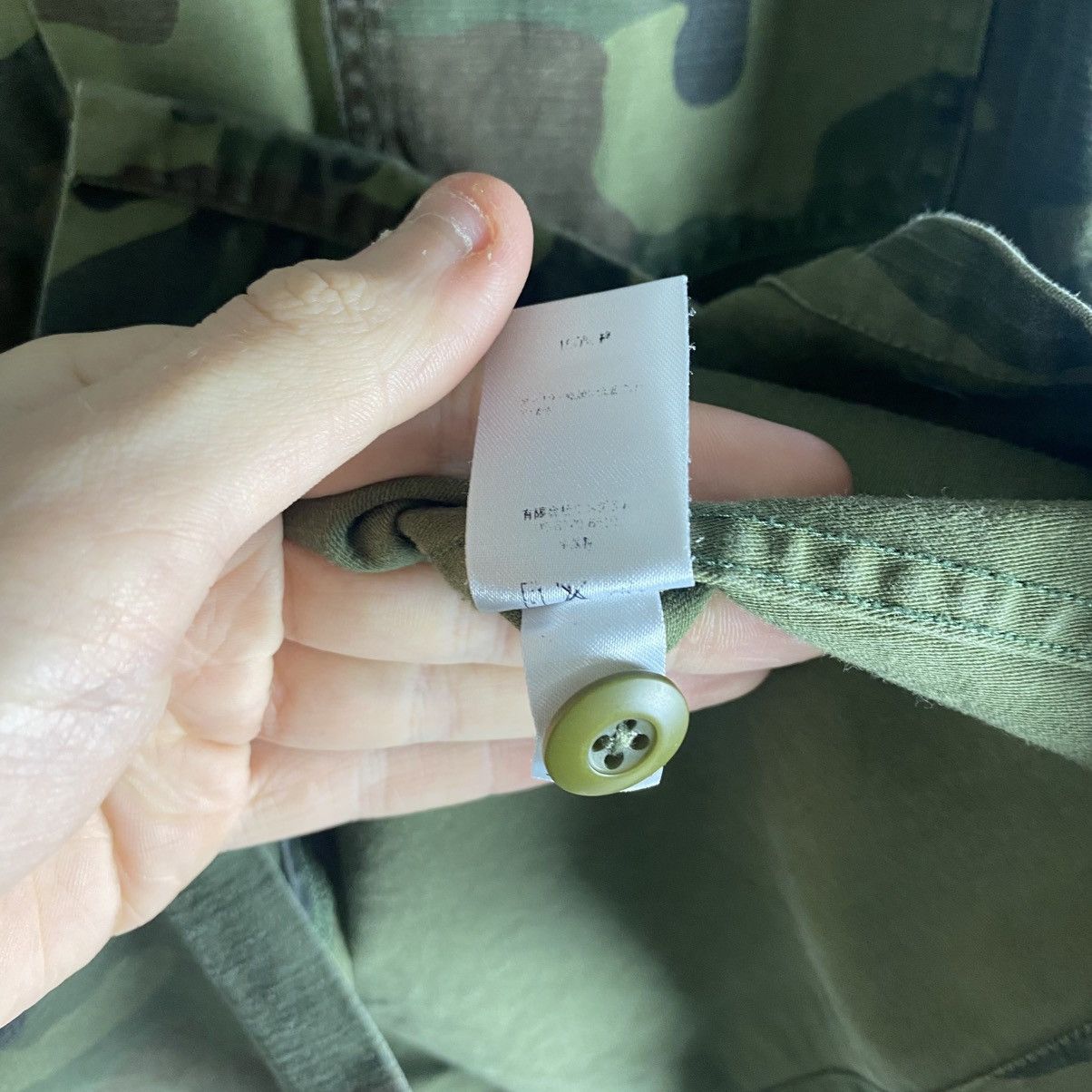 Supreme camo shirt army Big Logo