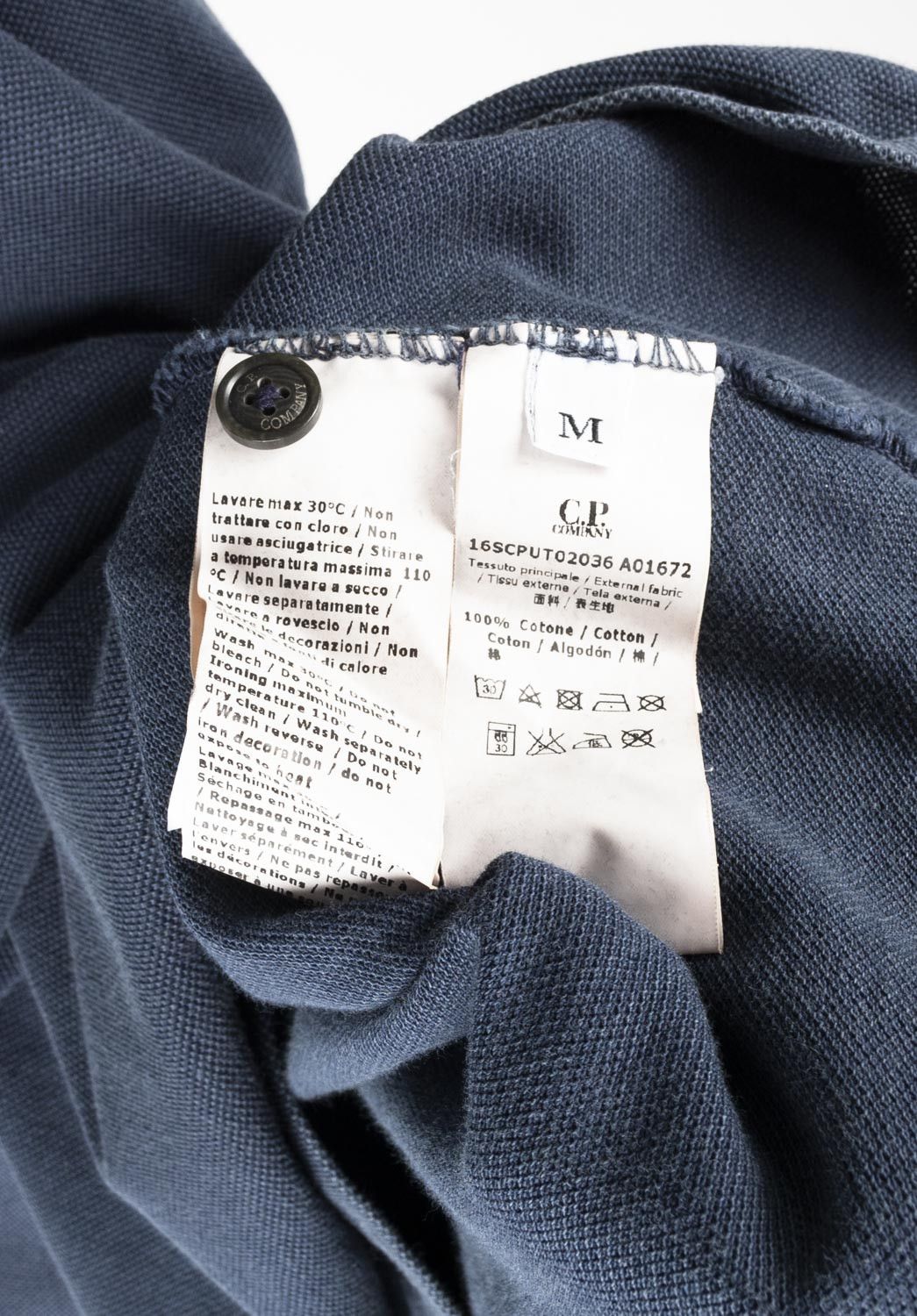 C.P. Company CP Company Men Polo Shirt Size M H4537 Size US S / EU 44-46 / 1 - 5 Thumbnail