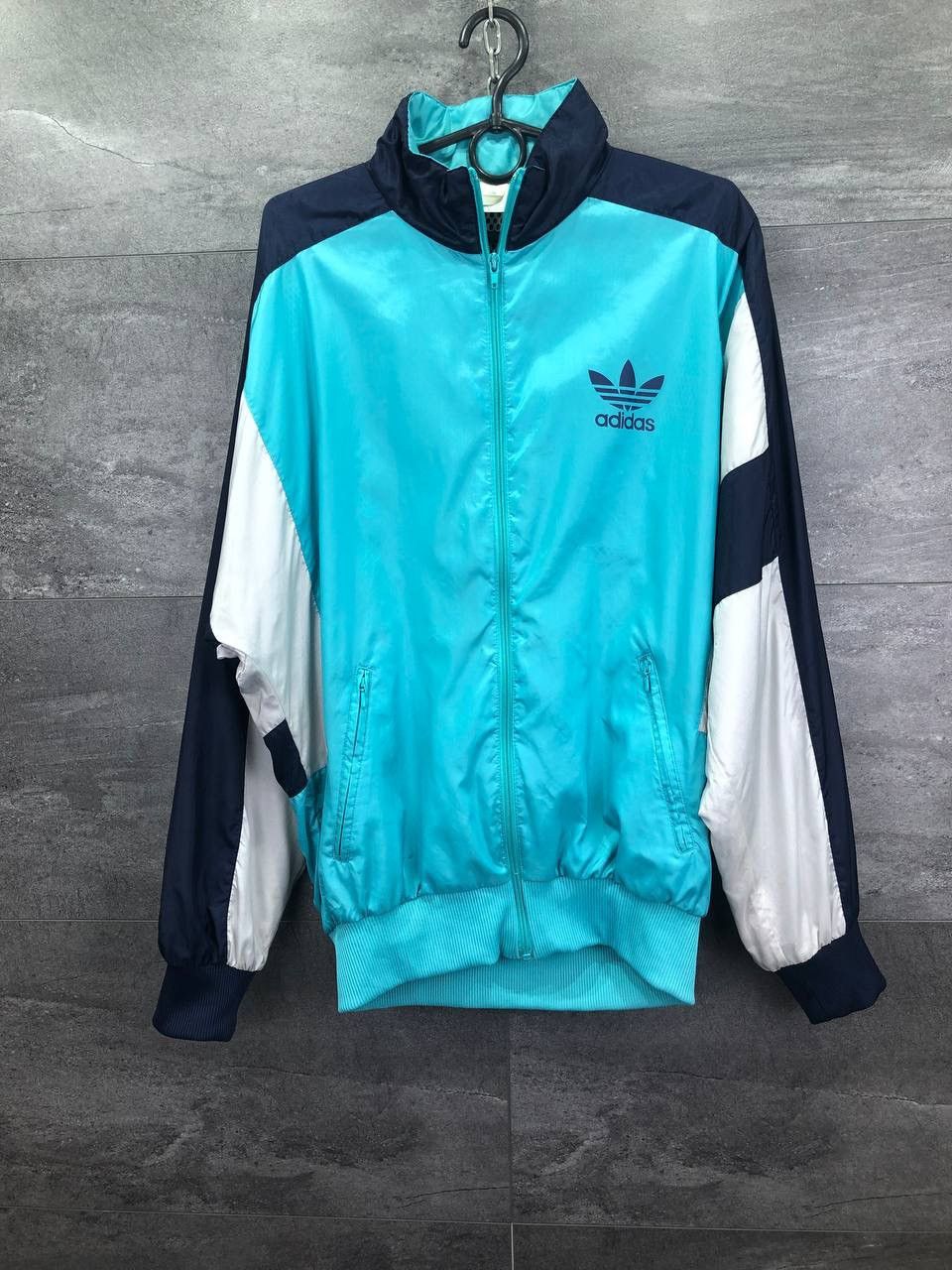 Pre-owned Adidas X Vintage Mens Adidas Olympic 90's Track Jacket Stripes (size Small) In Multicolor