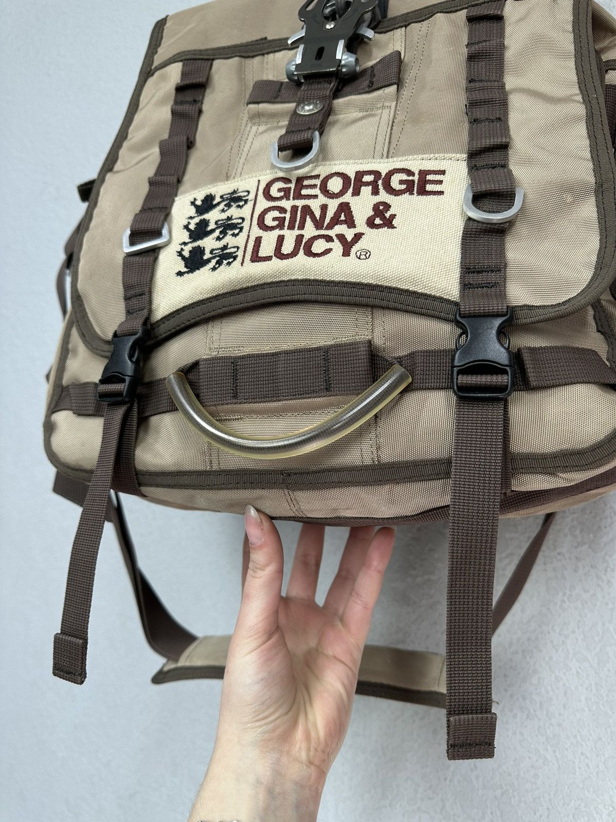 Japanese Brand GGL Bag George Gina&Lucy Alyx Bag Style Cargo Size ONE SIZE - 9 Thumbnail