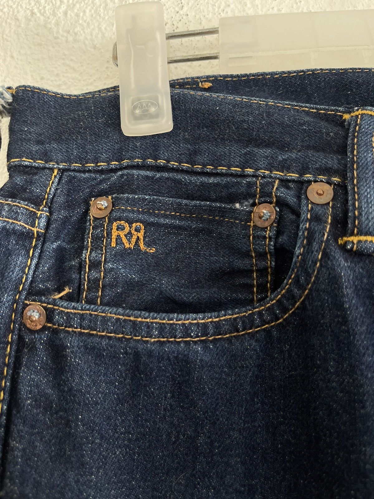 RRL Ralph Lauren RRL Slim Straight Japan Woven Selvedge Jeans Ralph Lauren Size US 32 / EU 48 - 7 Thumbnail