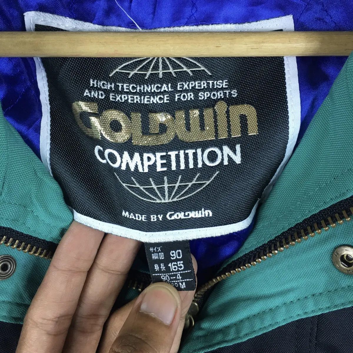 Goldwin × Vintage Vtg GOLDWIN COMPETITION Skit Winter Jacket Parka Trench Size US M / EU 48-50 / 2 - 3 Thumbnail