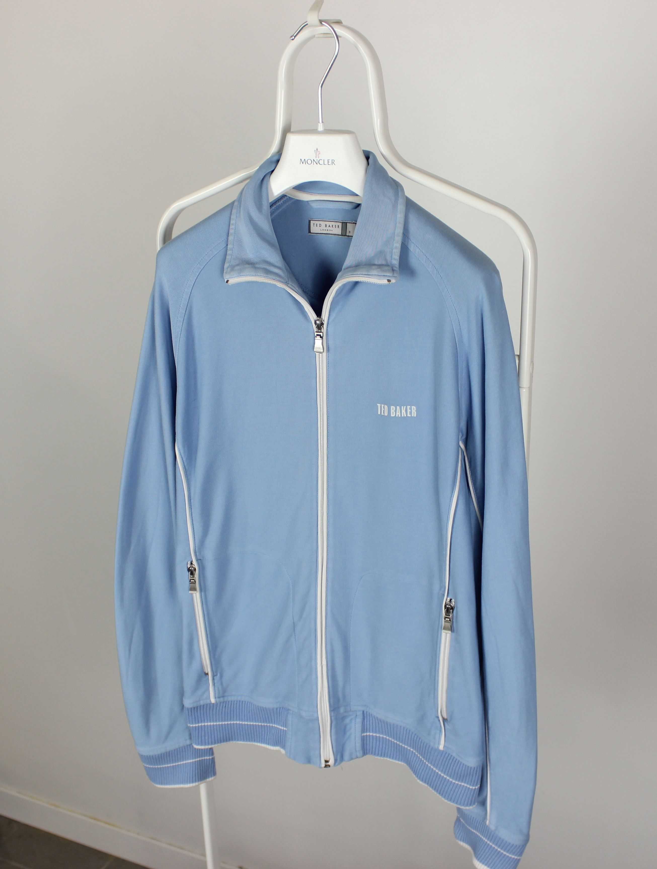 Ted Baker Ted Baker full zip sweatshirt men M L blue Size US L / EU 52-54 / 3 - 1 Thumbnail