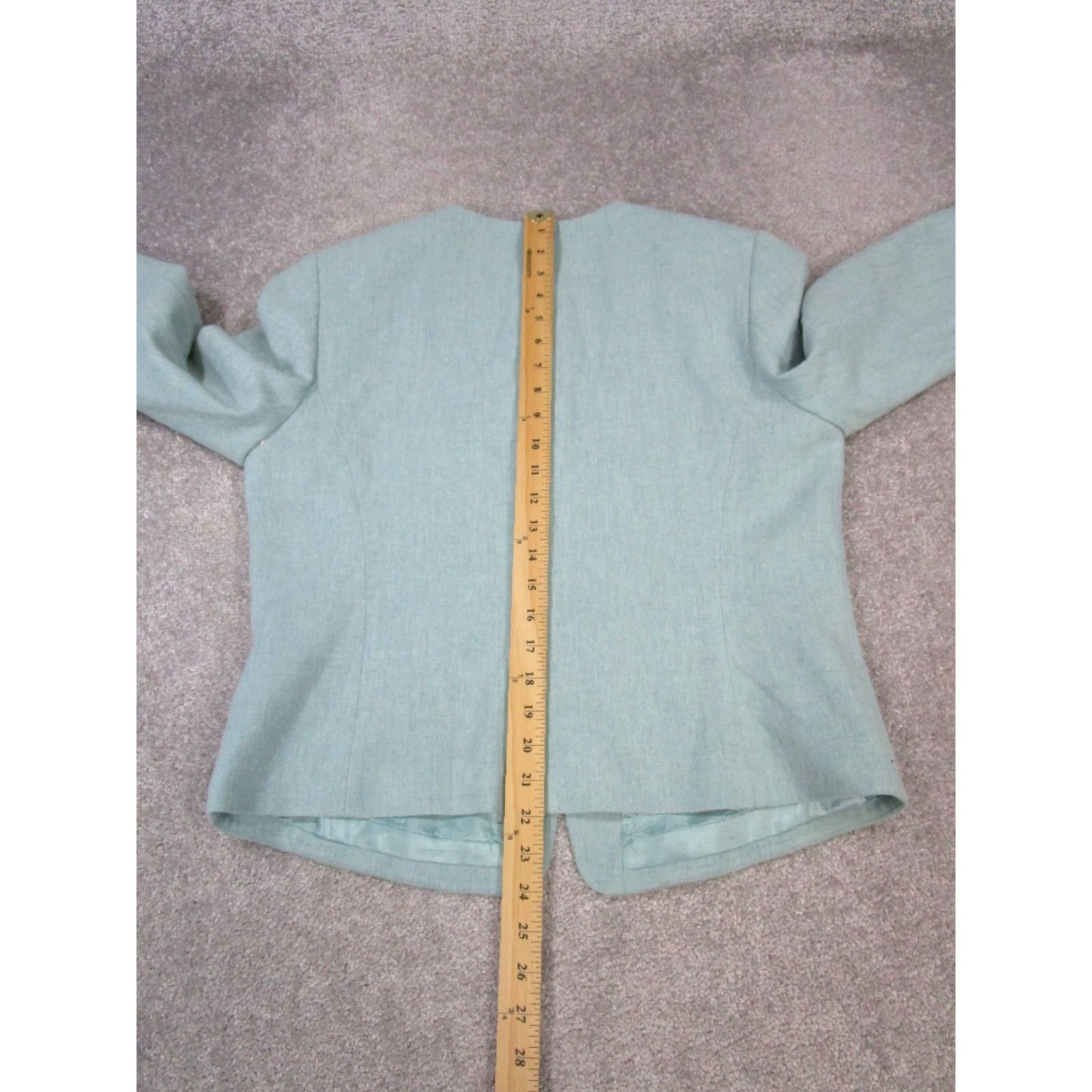 Pendleton Pendleton Womens Jacket Green Wool 10 Regular Wool Lining Button Mid-Length Long Sleeve Coat Mens? Size L / US 10 / IT 46 - 6 Thumbnail
