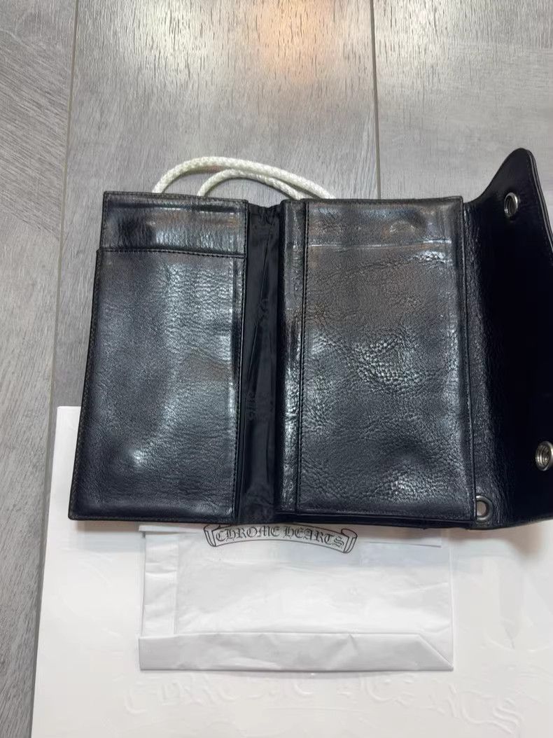 Chrome Hearts Chrome Hearts Long Wallet with Silver Accents Size ONE SIZE - 3 Thumbnail