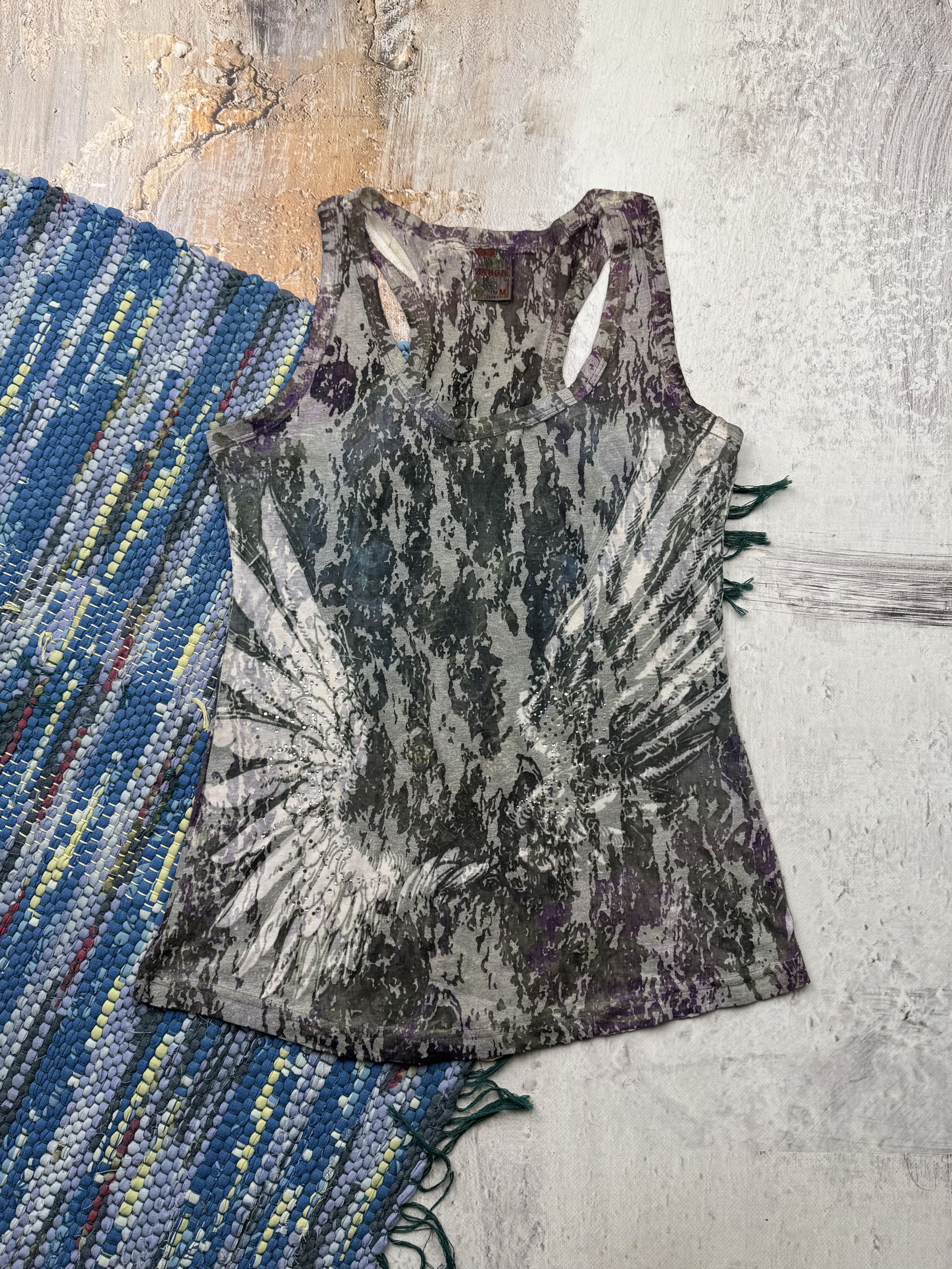Vintage Vintage Tank Top A555(162) Size M / US 6-8 / IT 42-44 - 1 Thumbnail