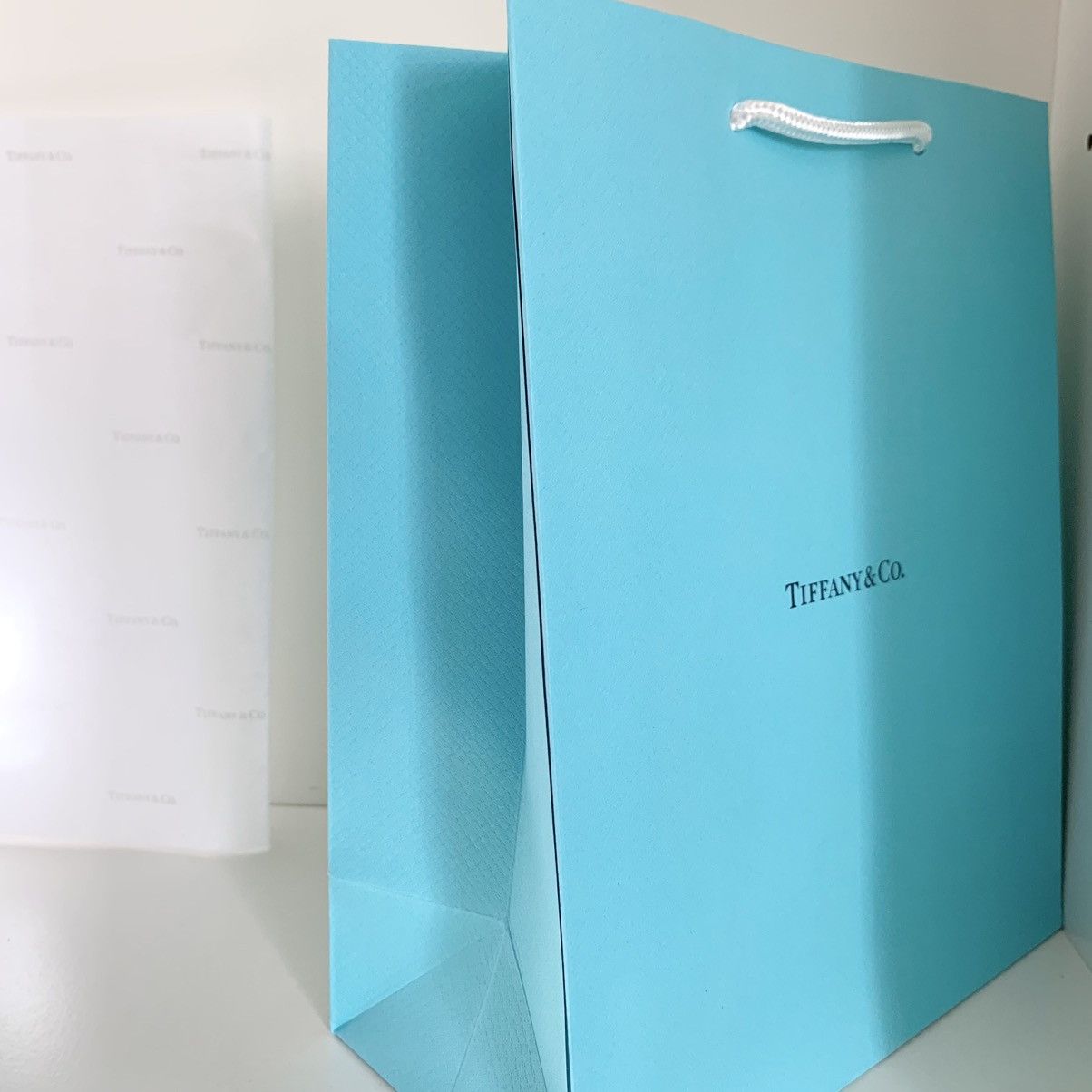 Tiffany & Co. Tiffany & Co. Gift Set Box Bag Ribbon Card Full Set Large Size ONE SIZE - 12 Thumbnail