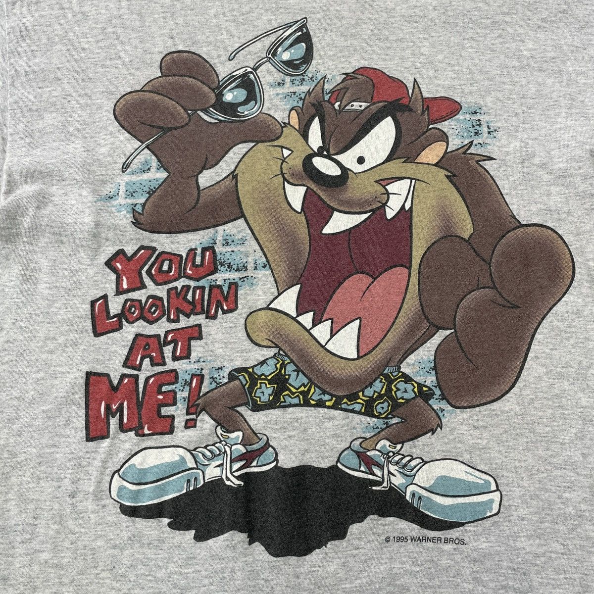 Vintage × Warner Bros Vintage Warner Bros. Tasmanian Devil Taz 1995 T-Shirt Size M Size US M / EU 48-50 / 2 - 5 Thumbnail
