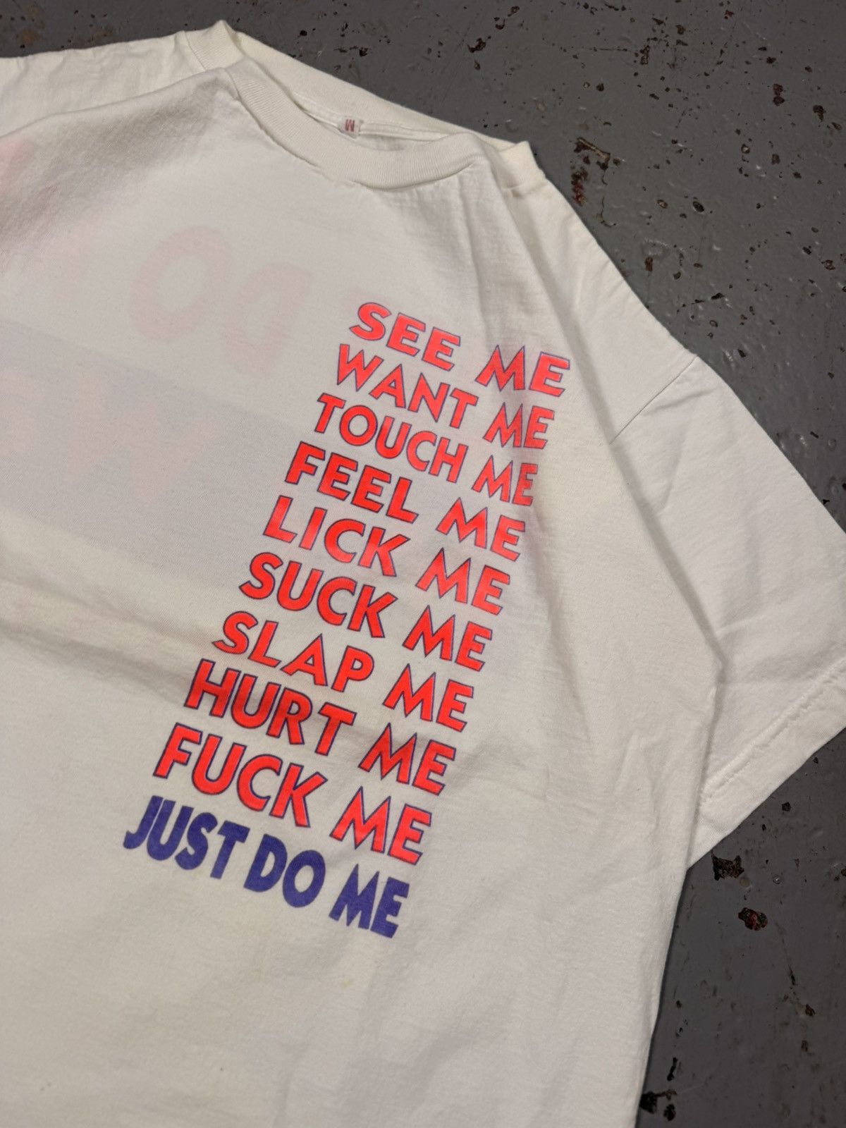 Other Vintage Just Do Me Tee Size US M / EU 48-50 / 2 - 2 Thumbnail