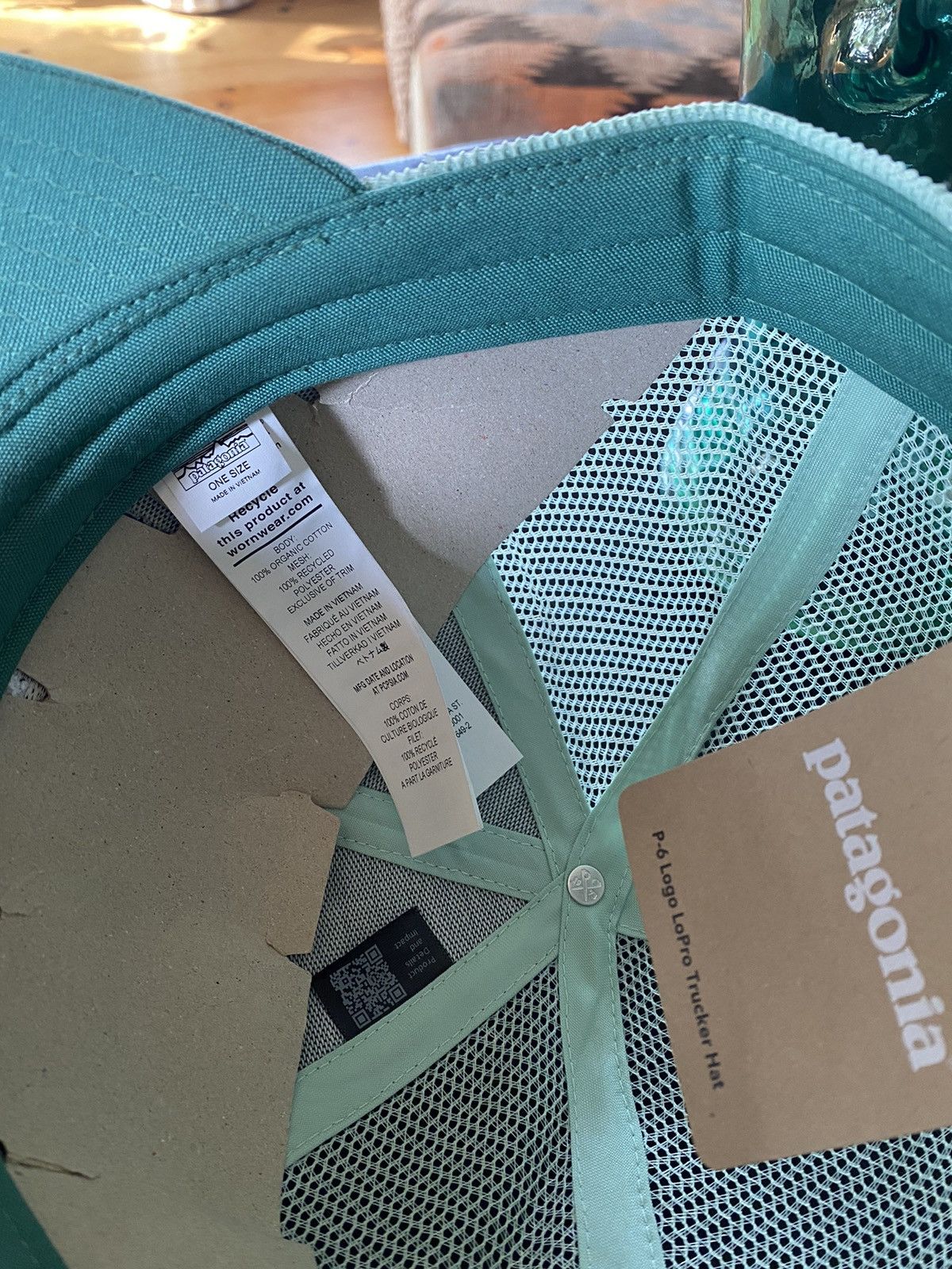 Patagonia Patagonia green mesh trucker hat Size ONE SIZE - 6 Thumbnail