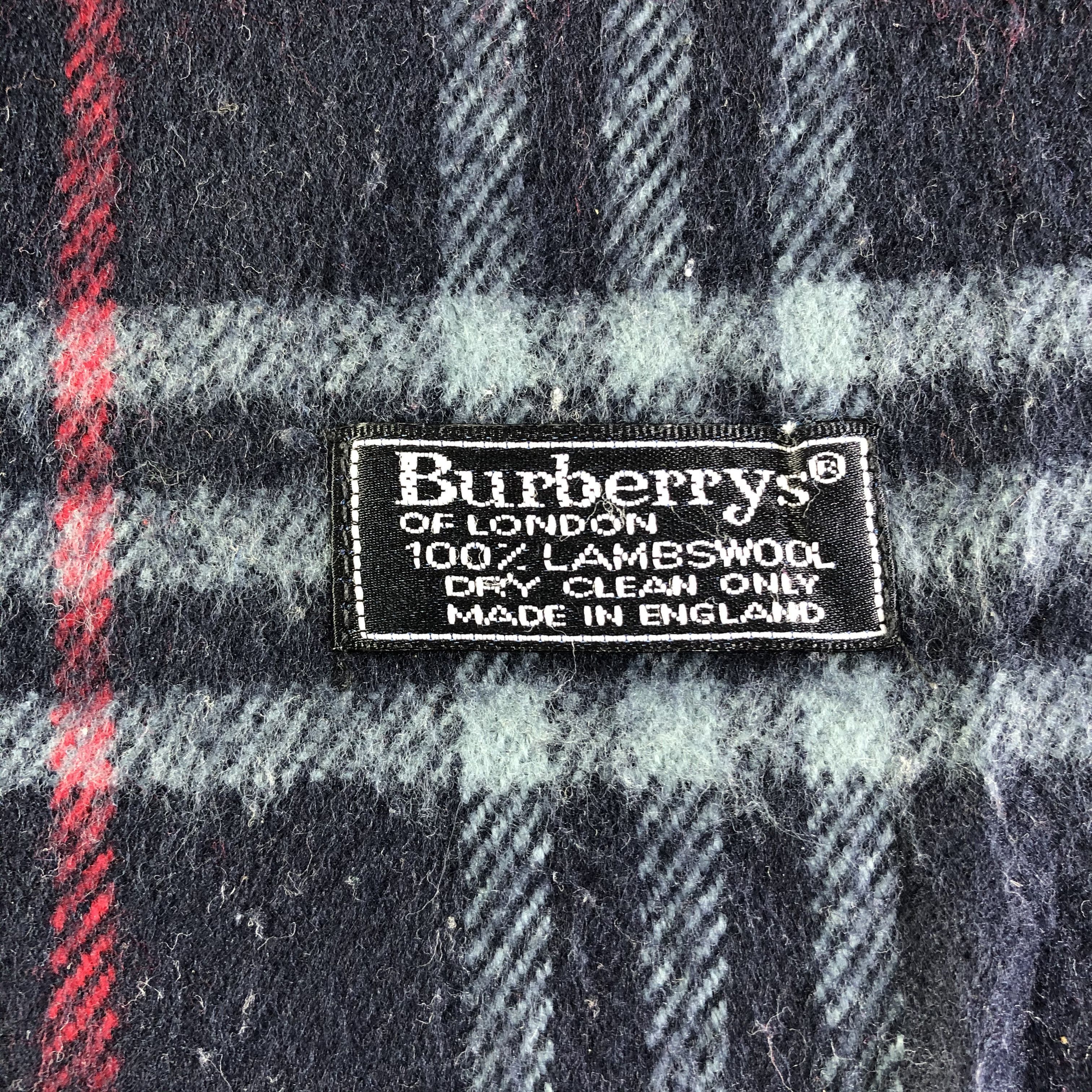 Burberry Burberry Wool Scarf / Muffler / Neckwear P594 Size ONE SIZE - 2 Thumbnail