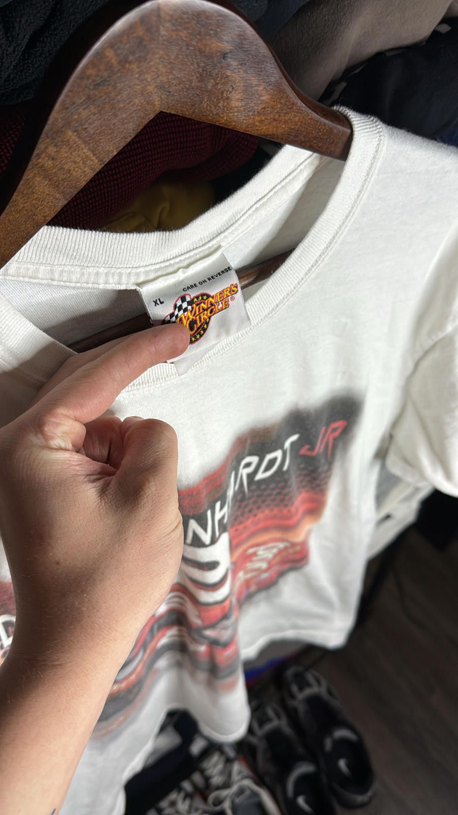 Designer Vintage Dale Earnhardt Jr. Budweiser T-Shirt Size US XL / EU 56 / 4 - 3 Thumbnail
