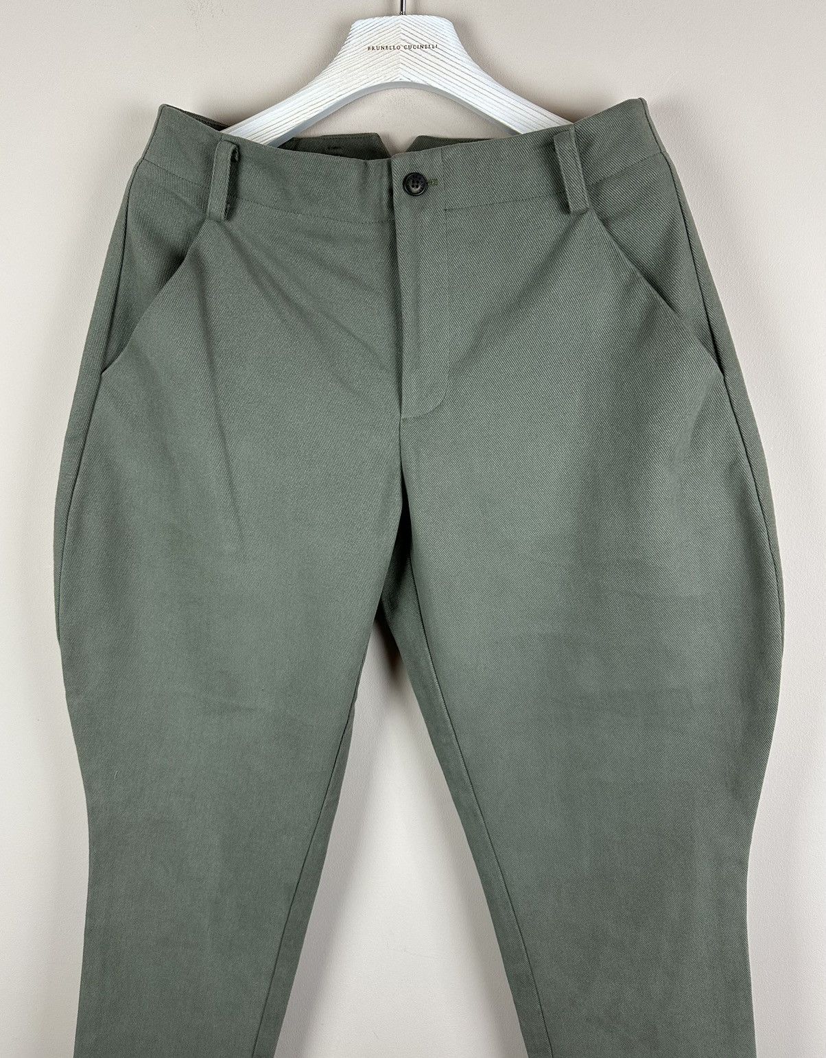 Margaret Howell CABBAGES & ROSES Jodhepurse Equestrian khaki pants trousers Size 27" / US 4 / IT 40 - 6 Thumbnail