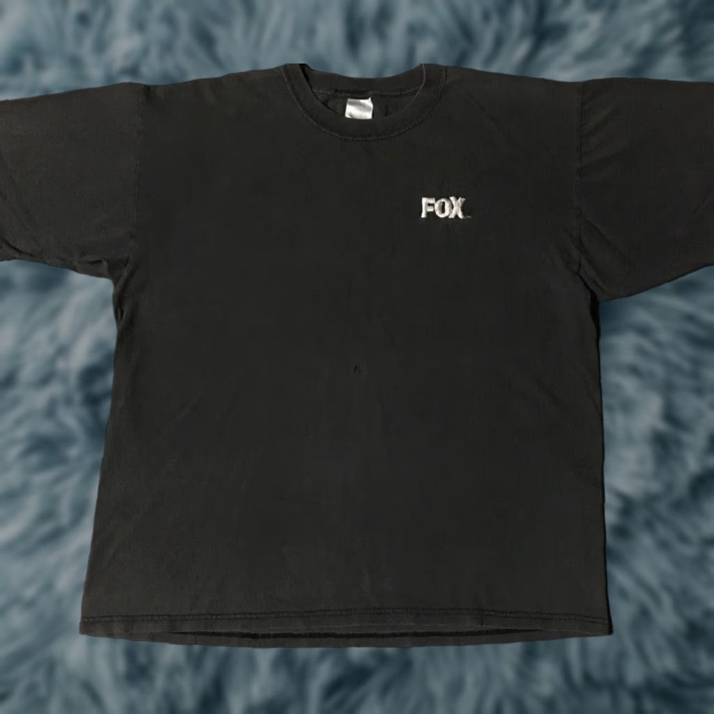 Vintage Vtg FOX TV Network Faded Distress Promo Shirt XL Show Movie NYC Grunge Skate 90s Size US XL / EU 56 / 4 - 1 Thumbnail