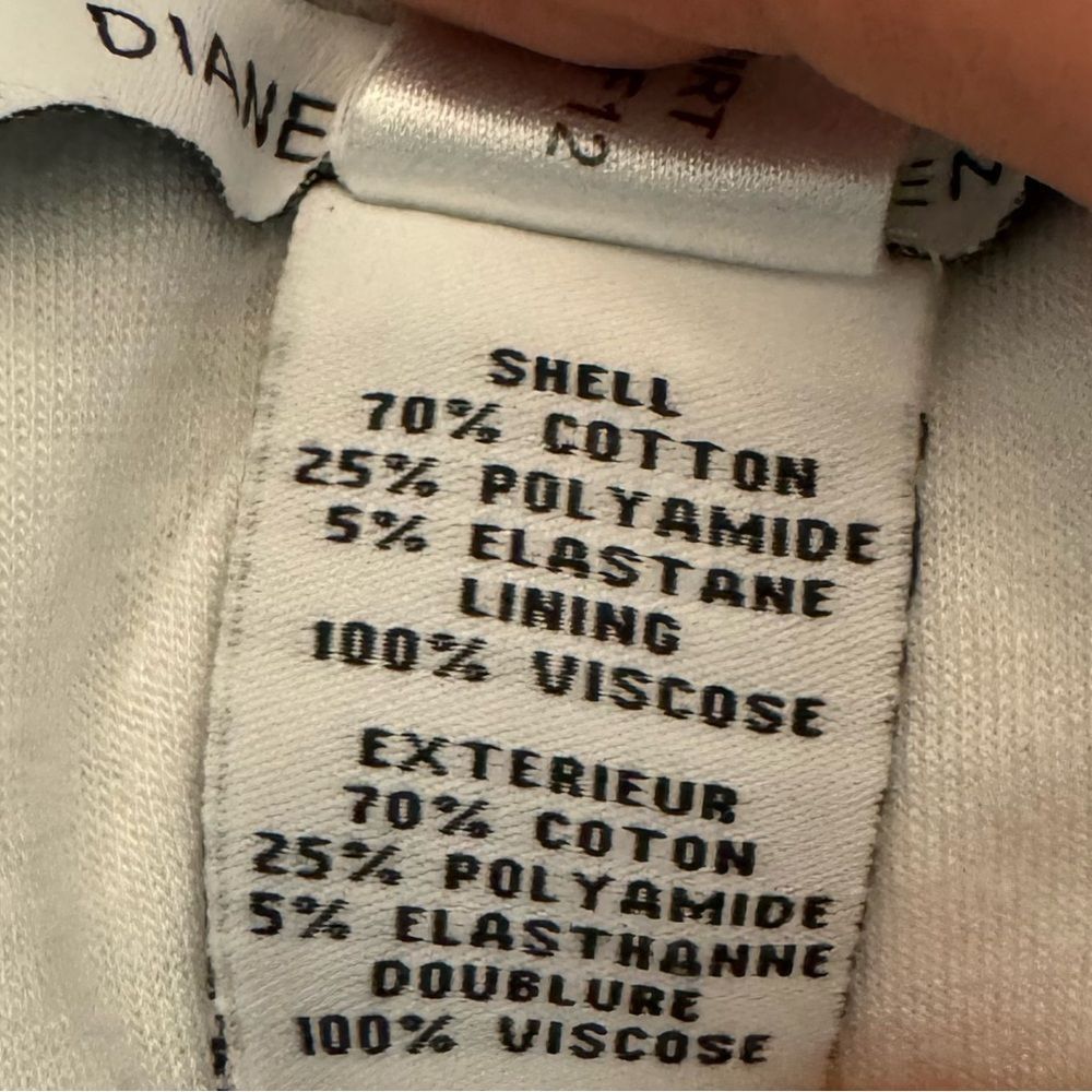 Diane von Furstenberg Diane Von Furstenburg SZ 6 pencil silver shimmer skirt Size 28" / US 6 / IT 42 - 4 Thumbnail
