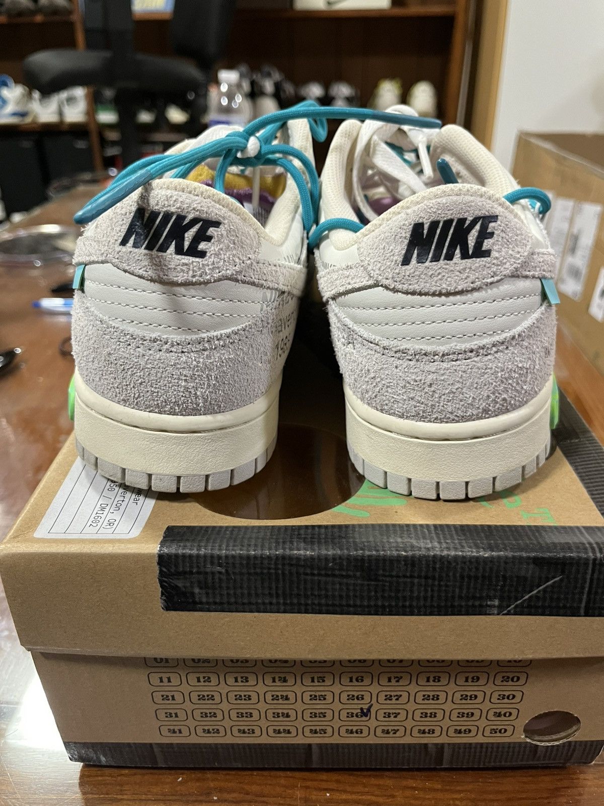 Nike × Off-White Off white dunk lot 36 Size US 9 / EU 42 - 4 Thumbnail