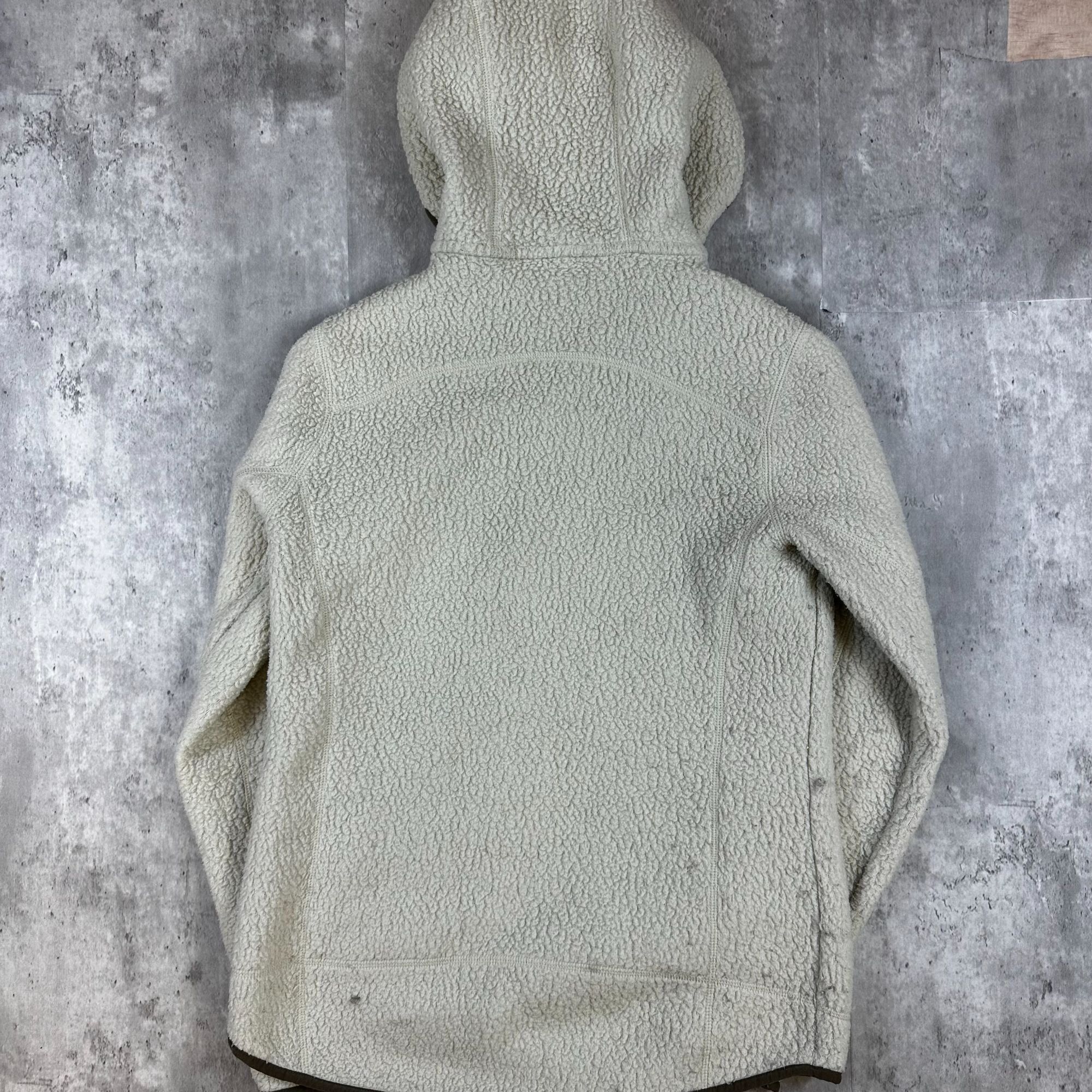 Patagonia Patagonia Womens Cream Hooded Full-Zip Fleece Jacket Size M Size US M / EU 48-50 / 2 - 2 Thumbnail