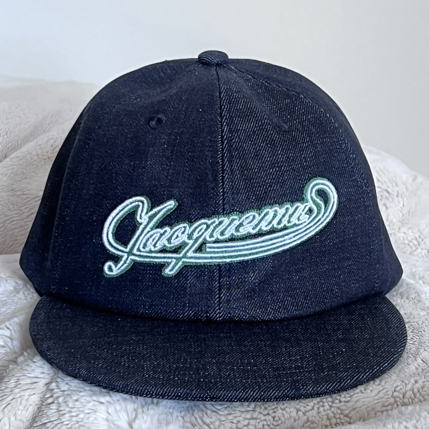Jacquemus JACQUEMUS Navy 'The Baseball' Cap, Size 60 Size ONE SIZE - 1 Thumbnail