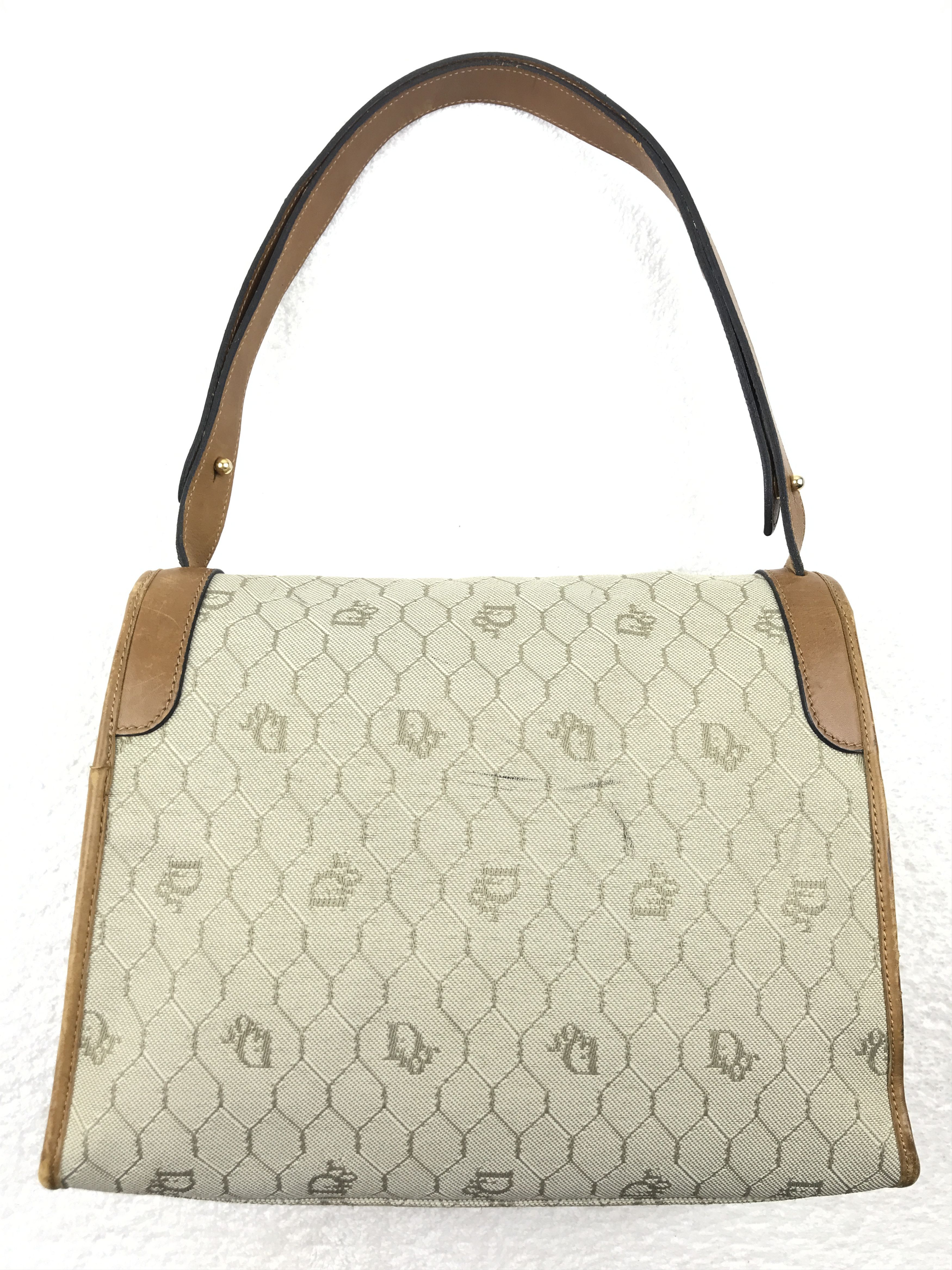 Christian Dior Monsieur × Vintage Vintage Christian Dior Honeycomb Handbag Size ONE SIZE - 2 Thumbnail