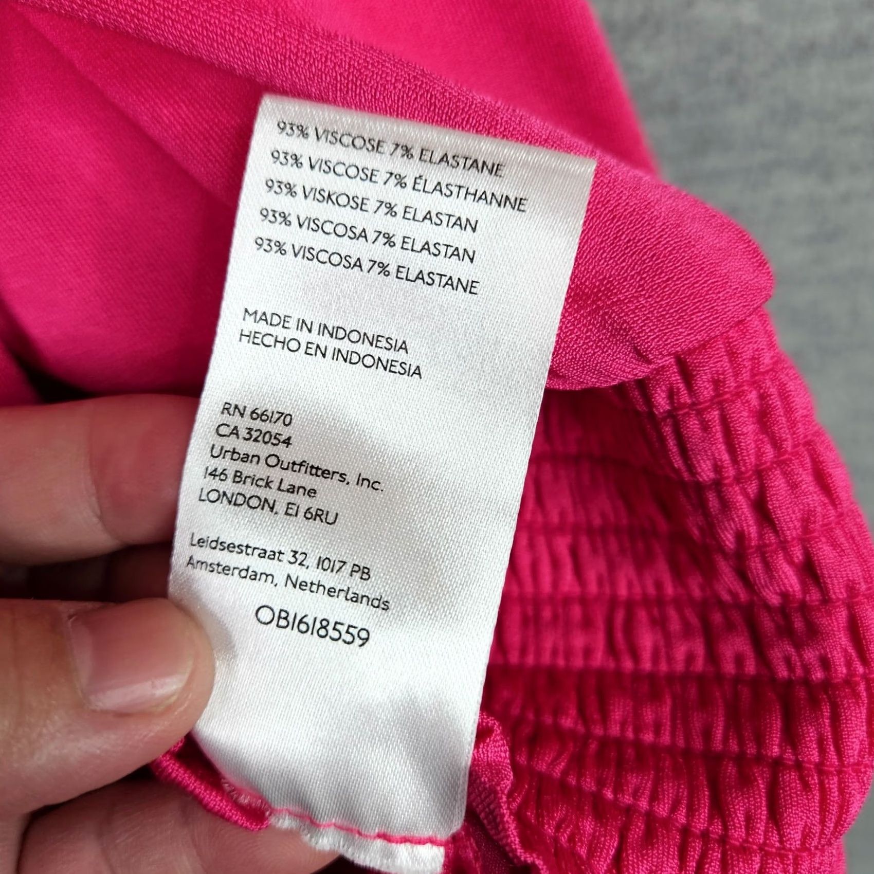 Anthropologie Anthropologie Women Pink Tie Front Blouse L Sleeveless Smocked Hem Boho Top Size L / US 10 / IT 46 - 7 Thumbnail