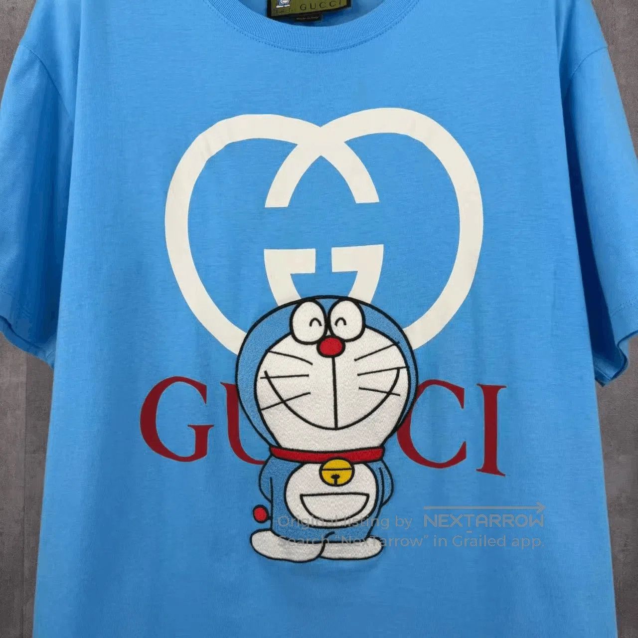 Gucci Gucci Doraemon Collaboration Embroidered T. Size S / US 4 / IT 40 - 2 Thumbnail