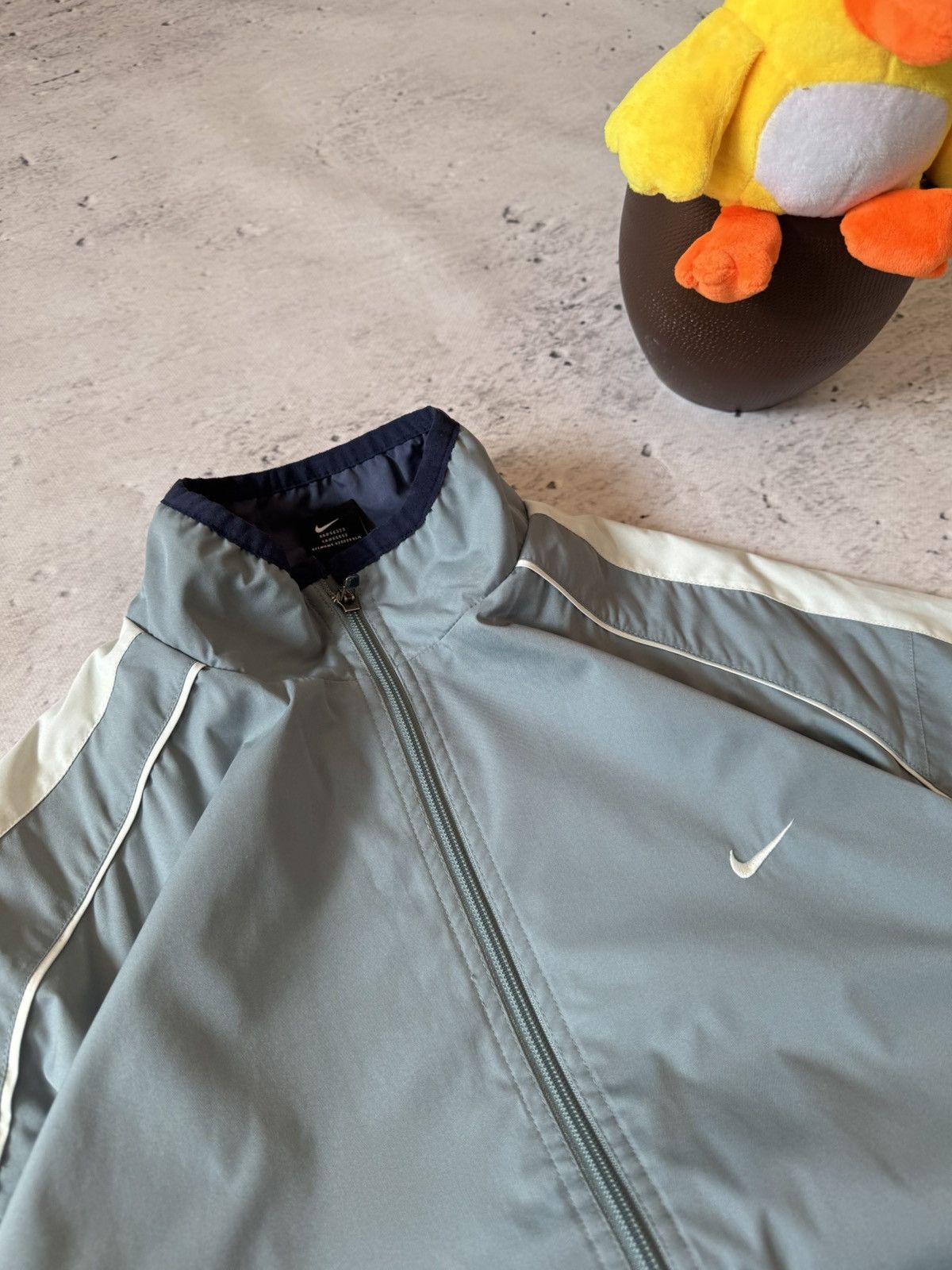 Nike × Vintage NIKE VINTAGE BASIC LOGO OVERSIZE BAGGY LIGHT JACKET Size US L / EU 52-54 / 3 - 4 Thumbnail