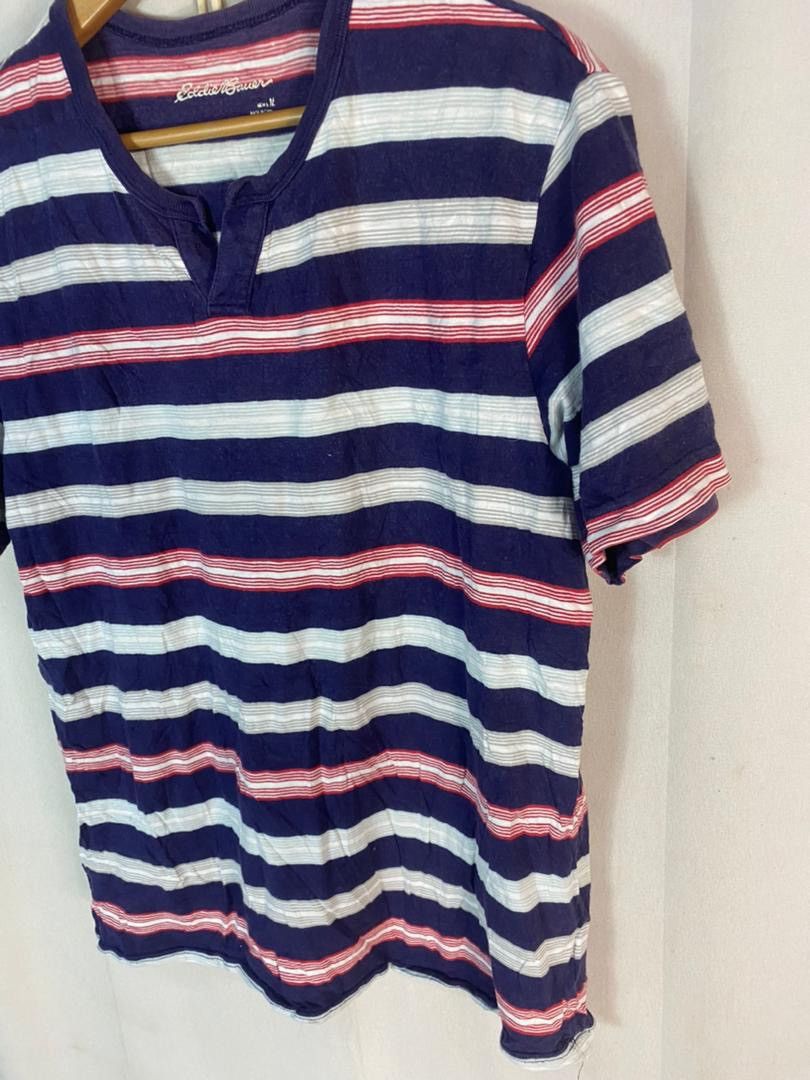 Eddie Bauer Eddie Bauer multicolor stripe tshirt Size US M / EU 48-50 / 2 - 2 Thumbnail