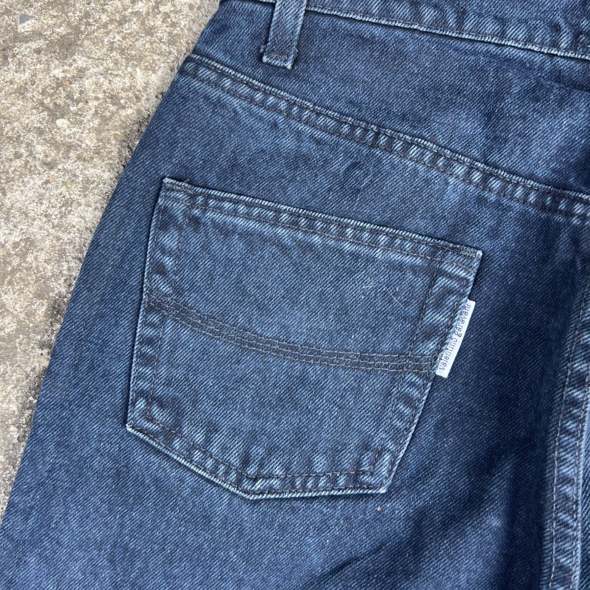 Valentino × Vintage 90s Valentino Jeans Denim Pants Blue Size US 27 - 7 Thumbnail