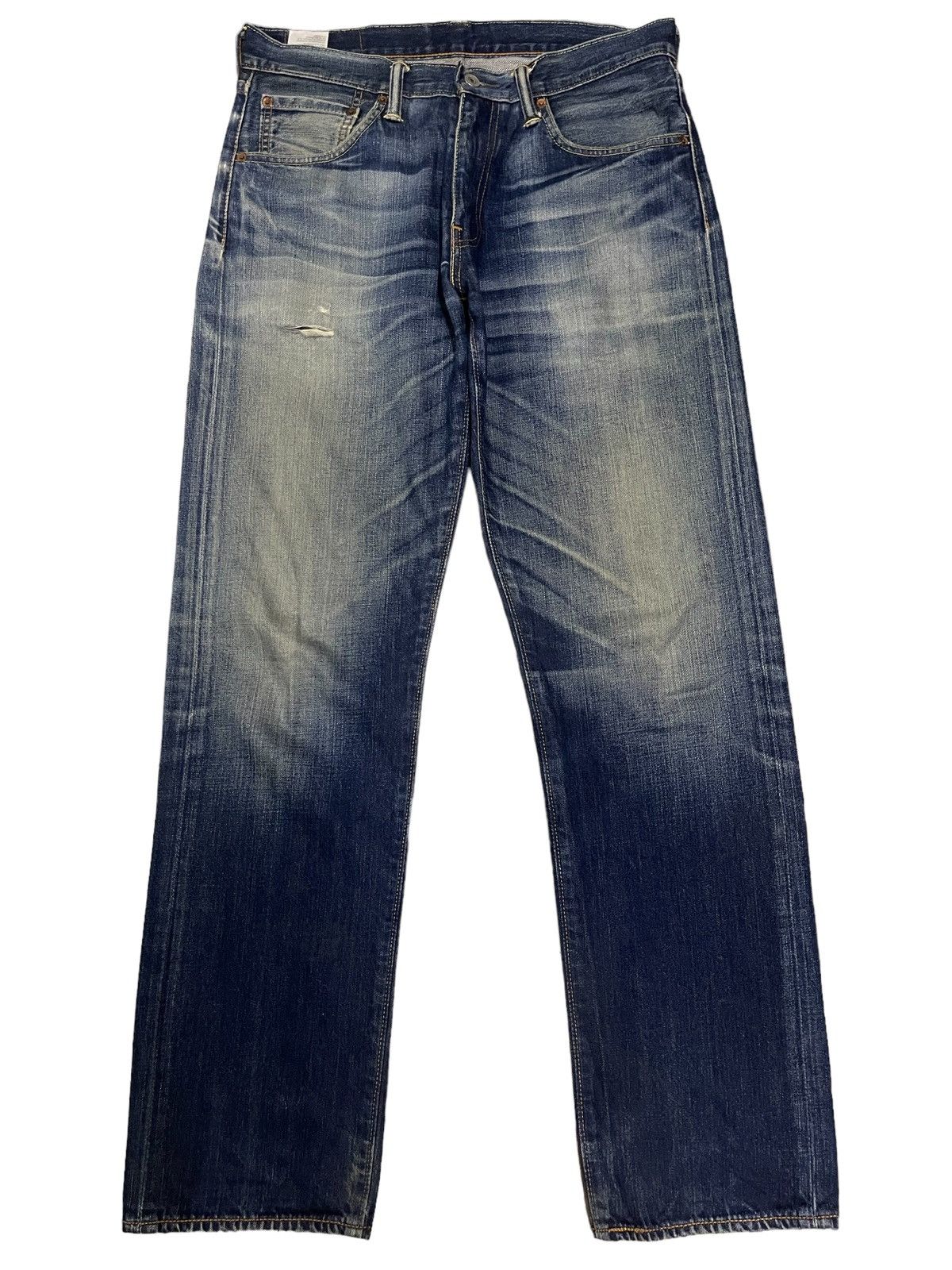 image of Archival Clothing x Levis Vintage Levis 503 Blue Wash Classic Style Jeans, Men's (Size 33)