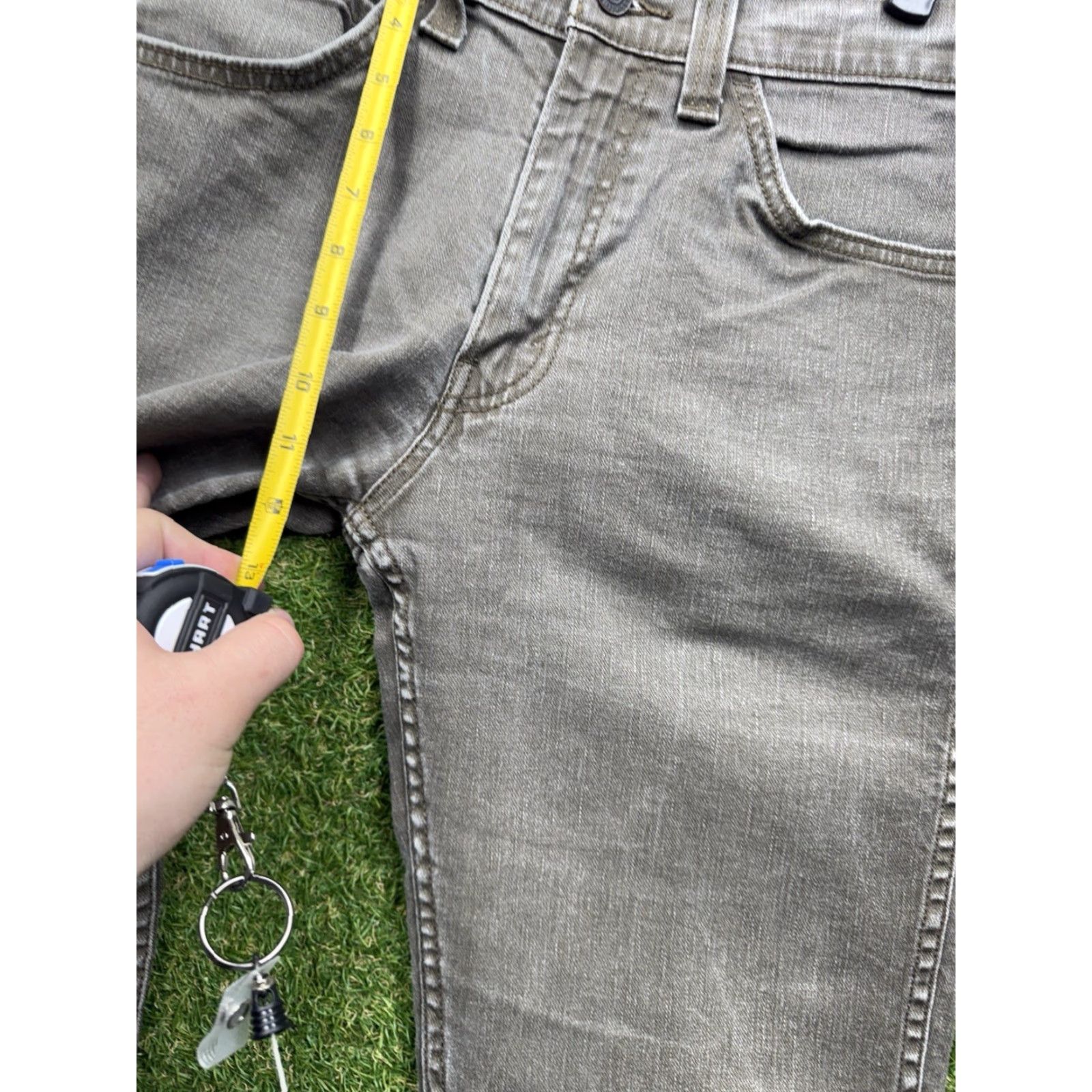 Levi's Levis 511 Slim Fit Jeans Mens 32x30 Army Green Denim Casual Straight Leg Size US 32 / EU 48 - 4 Thumbnail
