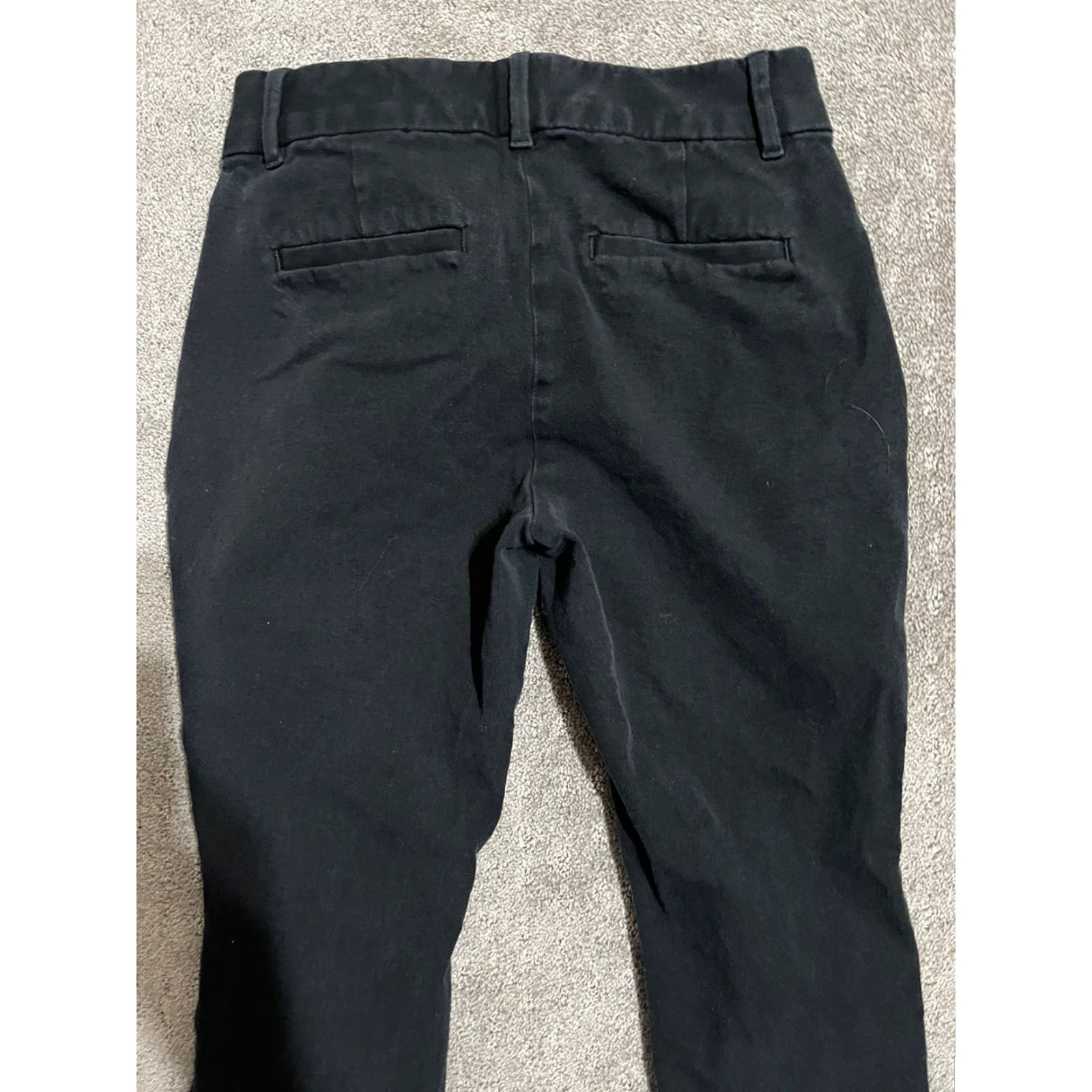 Gap Gap Women's 2P Petite Signature Skinny Ankle Pants Black Stretch Denim Size 26" / US 2 / IT 38 - 4 Thumbnail