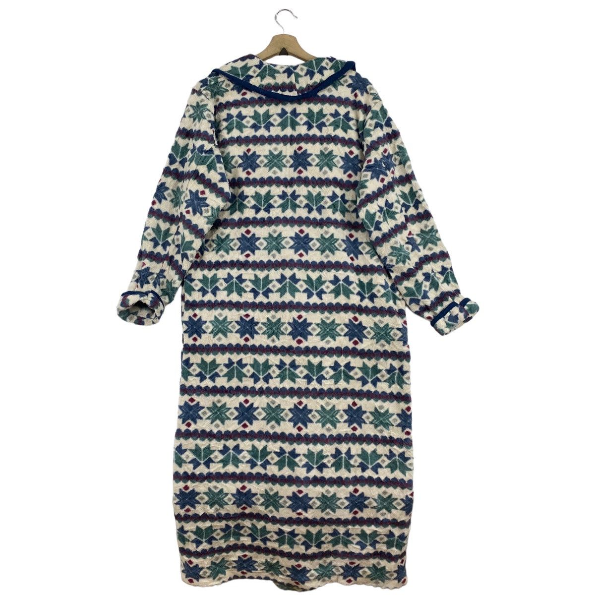 L.L. Bean × Native LL BEAN USA Retro Sherpa Navajo Aztec Native Overprint Long Size US XL / EU 56 / 4 - 4 Thumbnail