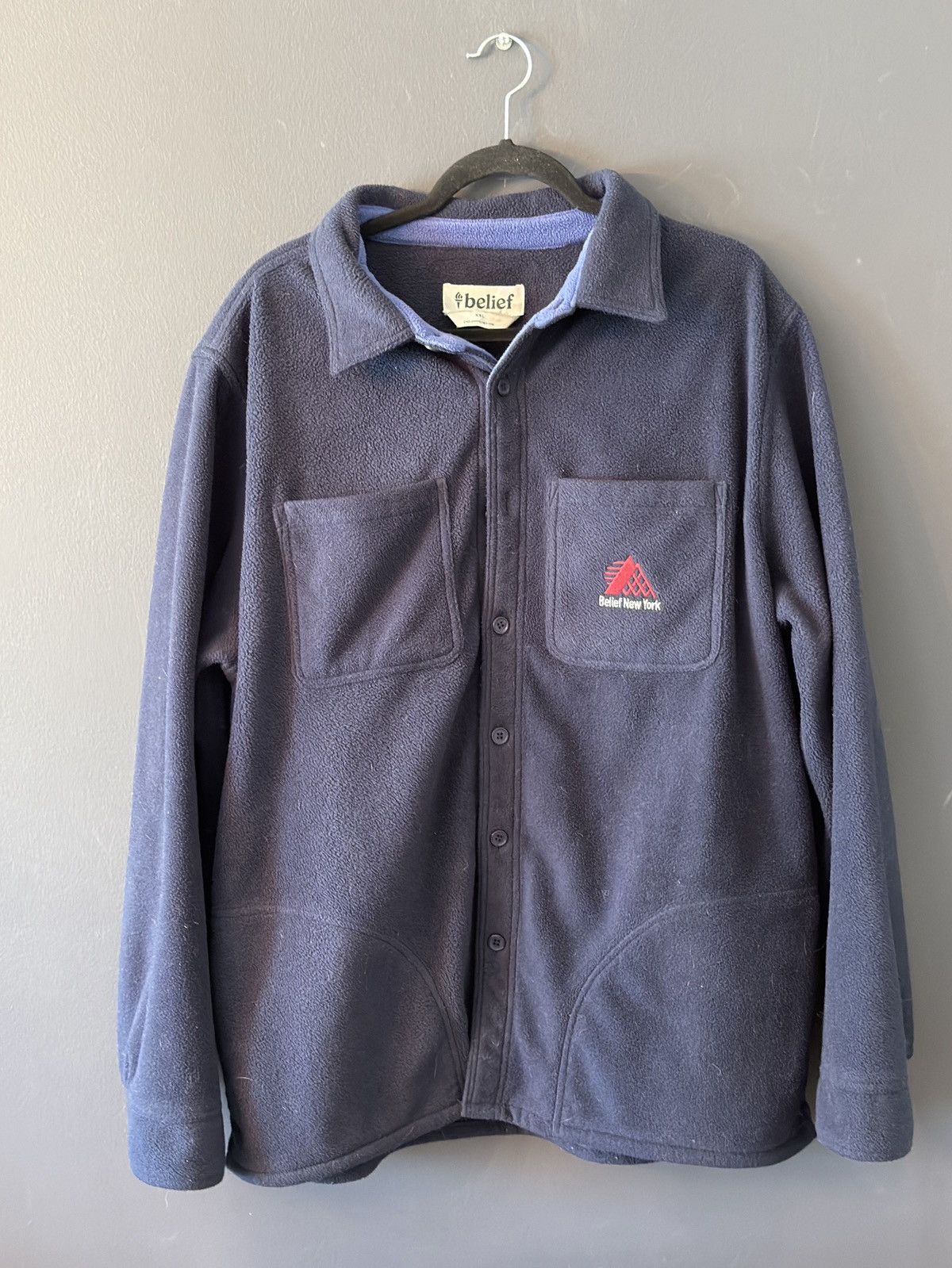 Belief NYC Belief New York fleece shirt jacket Size US XXL / EU 58 / 5 - 1 Thumbnail