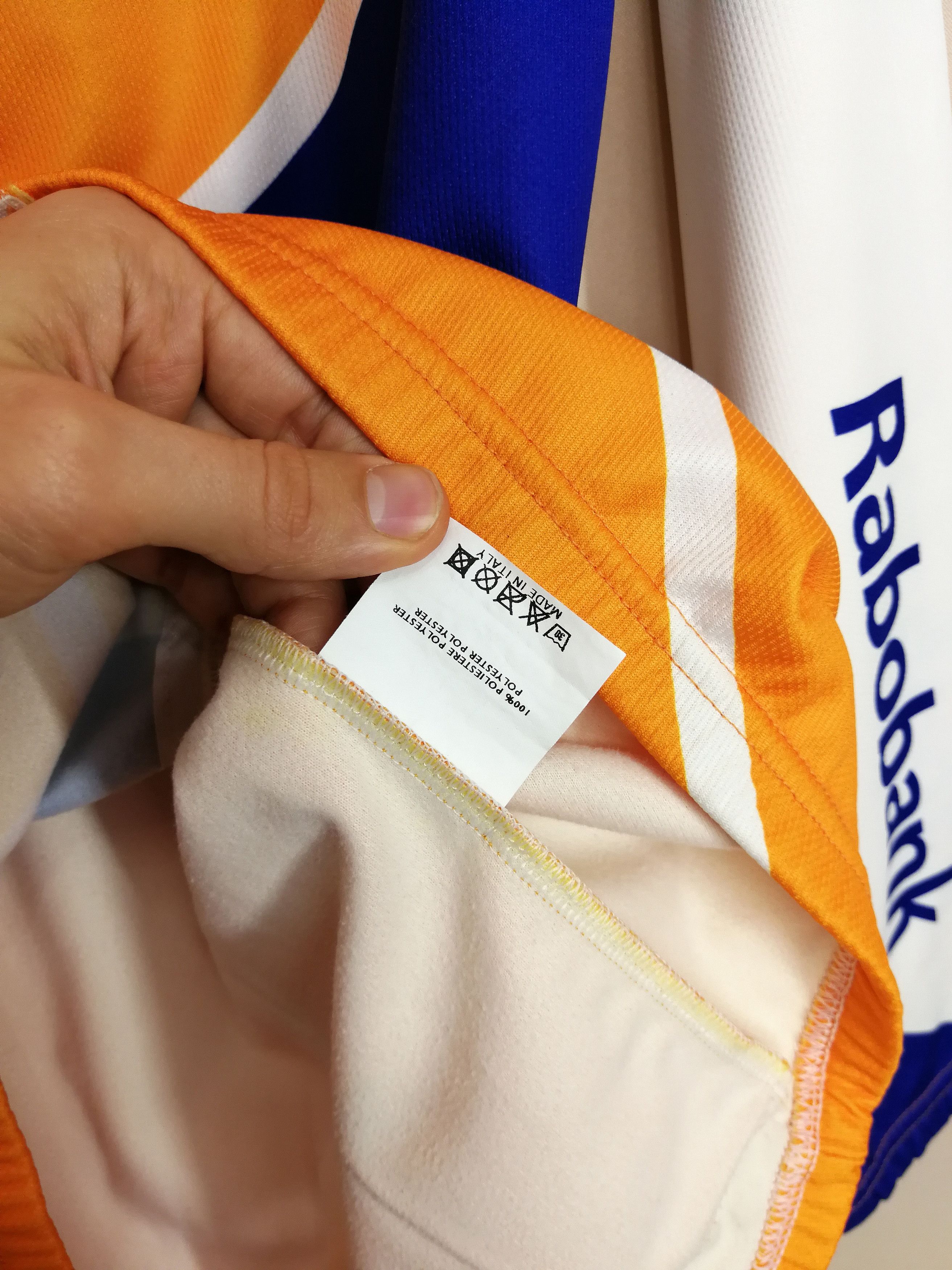Vintage Agu Rabobank Warm Cycling Jersey Uci Pro Tour LS Size US M / EU 48-50 / 2 - 10 Thumbnail