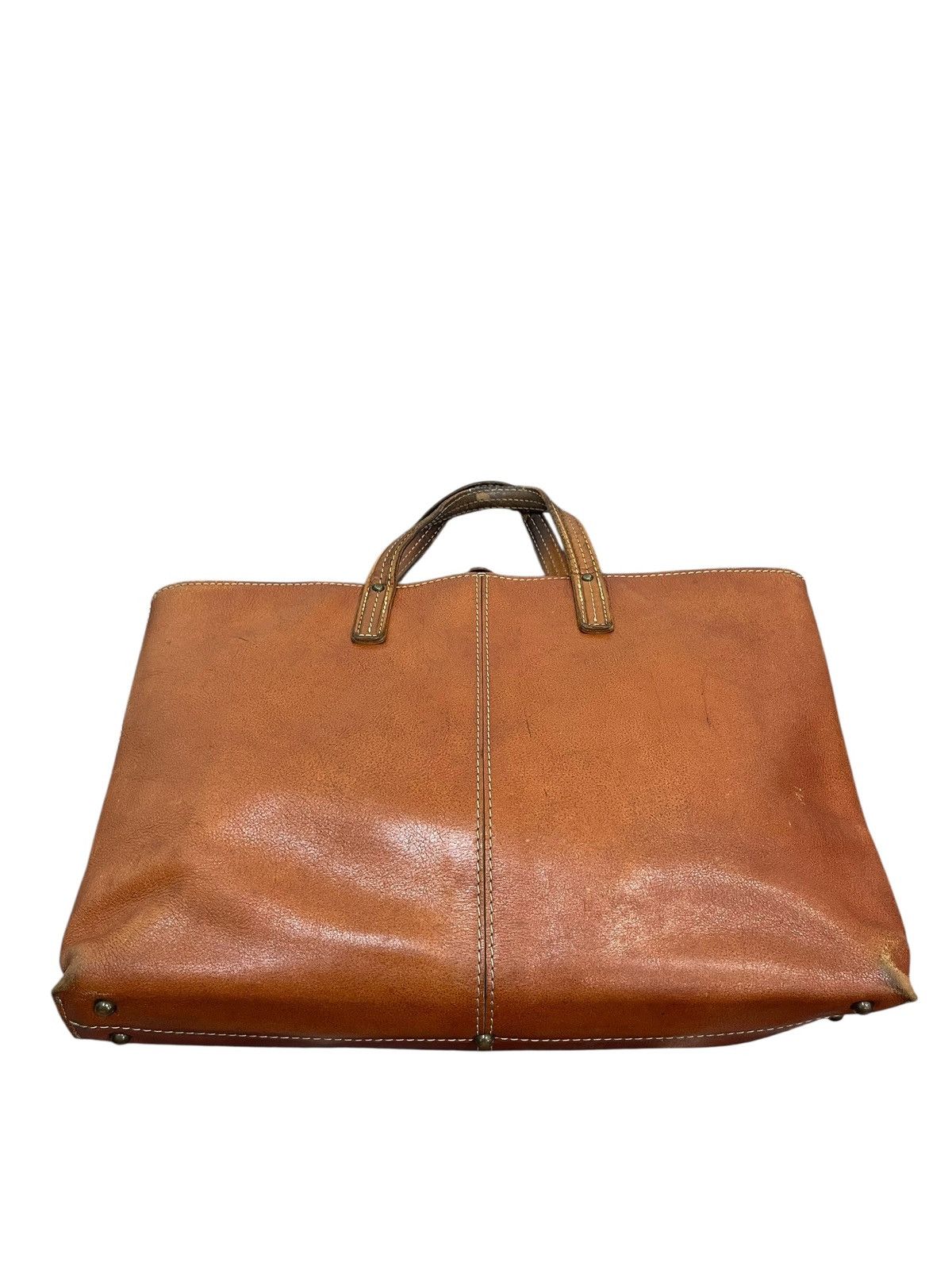Leather Full Leather Artisan Deux Moncx Japan Tote Bag 6🟩 Size ONE SIZE - 12 Thumbnail