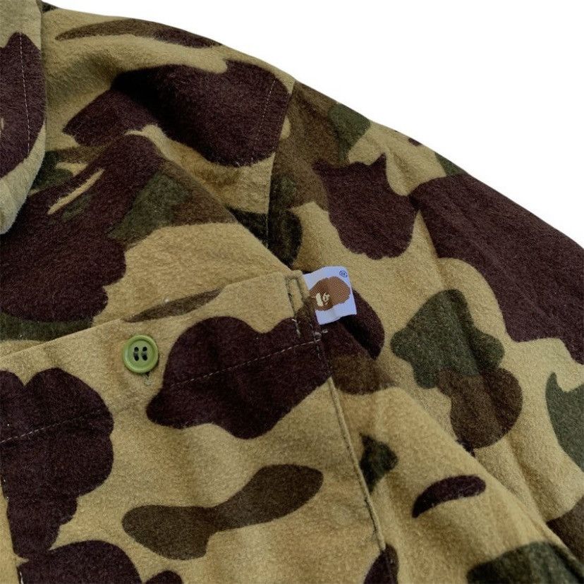 Bape A BATHING APE CAMOFLAGE LONG SHIRT BUTTON UP Size US M / EU 48-50 / 2 - 4 Thumbnail