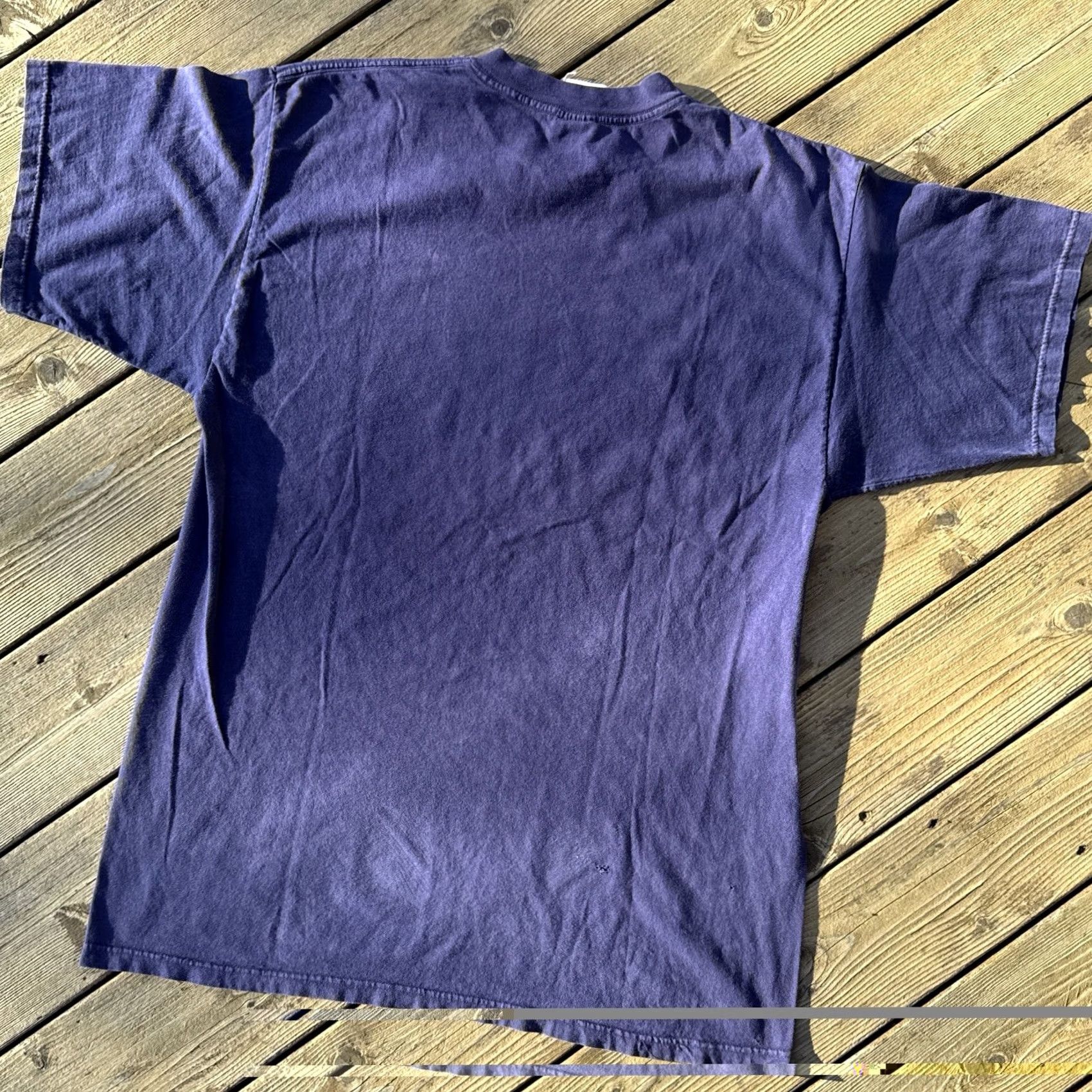 Vintage VINTAGE Pearl Jam No Code Zodiac Band T Shirt XL Navy Blue 90s Grunge Mens Mens T-Shirt Size US XL / EU 56 / 4 - 6 Thumbnail