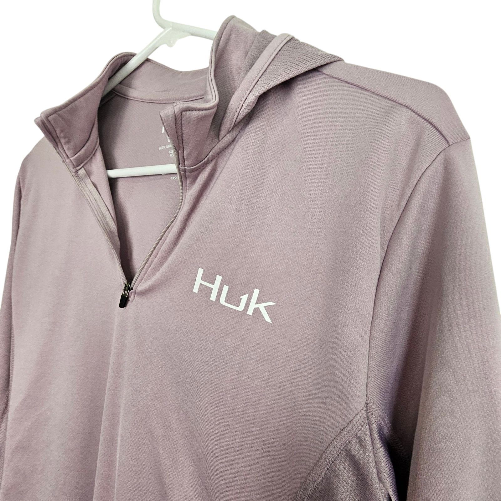 Huckberry Huk Icon X Hoodie Womens Fishing Shirt Size L Purple Gorp Size L / US 10 / IT 46 - 4 Thumbnail