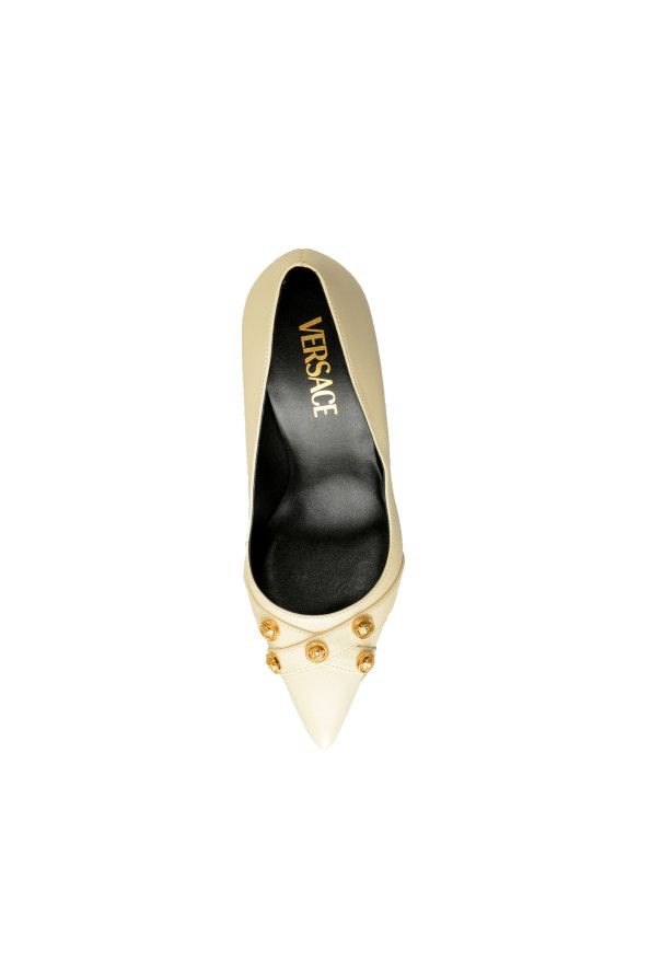 Versace o1y0226 Pumps in Cream Size US 6 / IT 36 - 4 Thumbnail